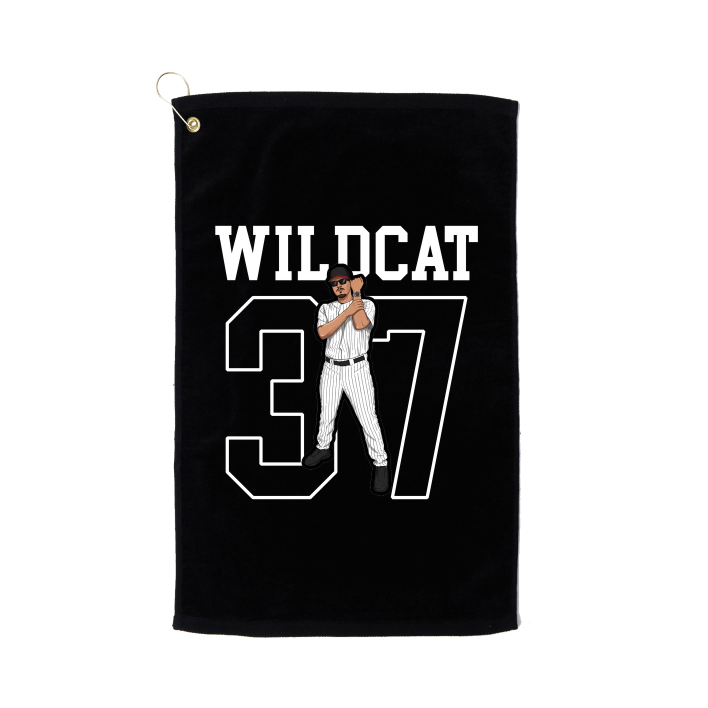 Golf Towel — Shirsey in Black