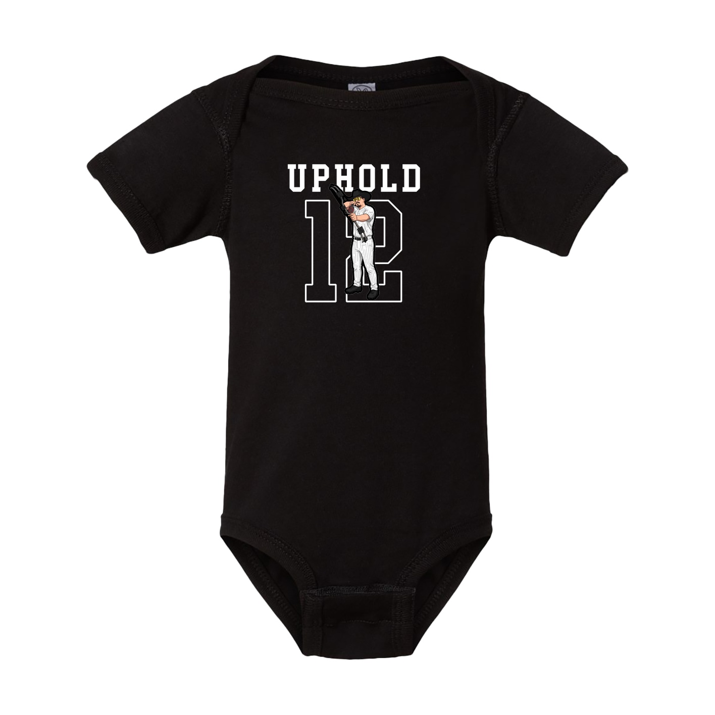Baby Onesie — Shirsey in Black