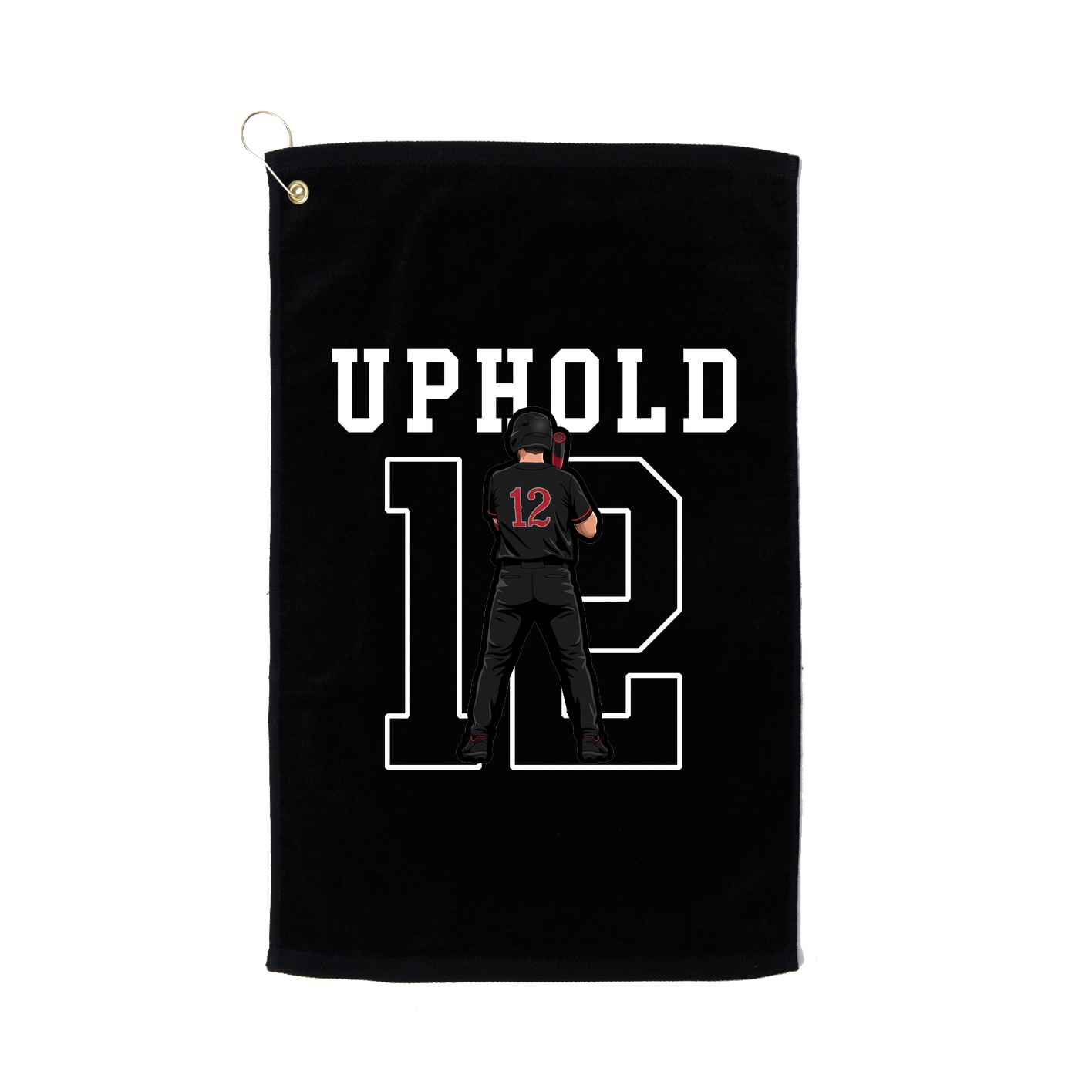 Golf Towel — Shirsey in Black