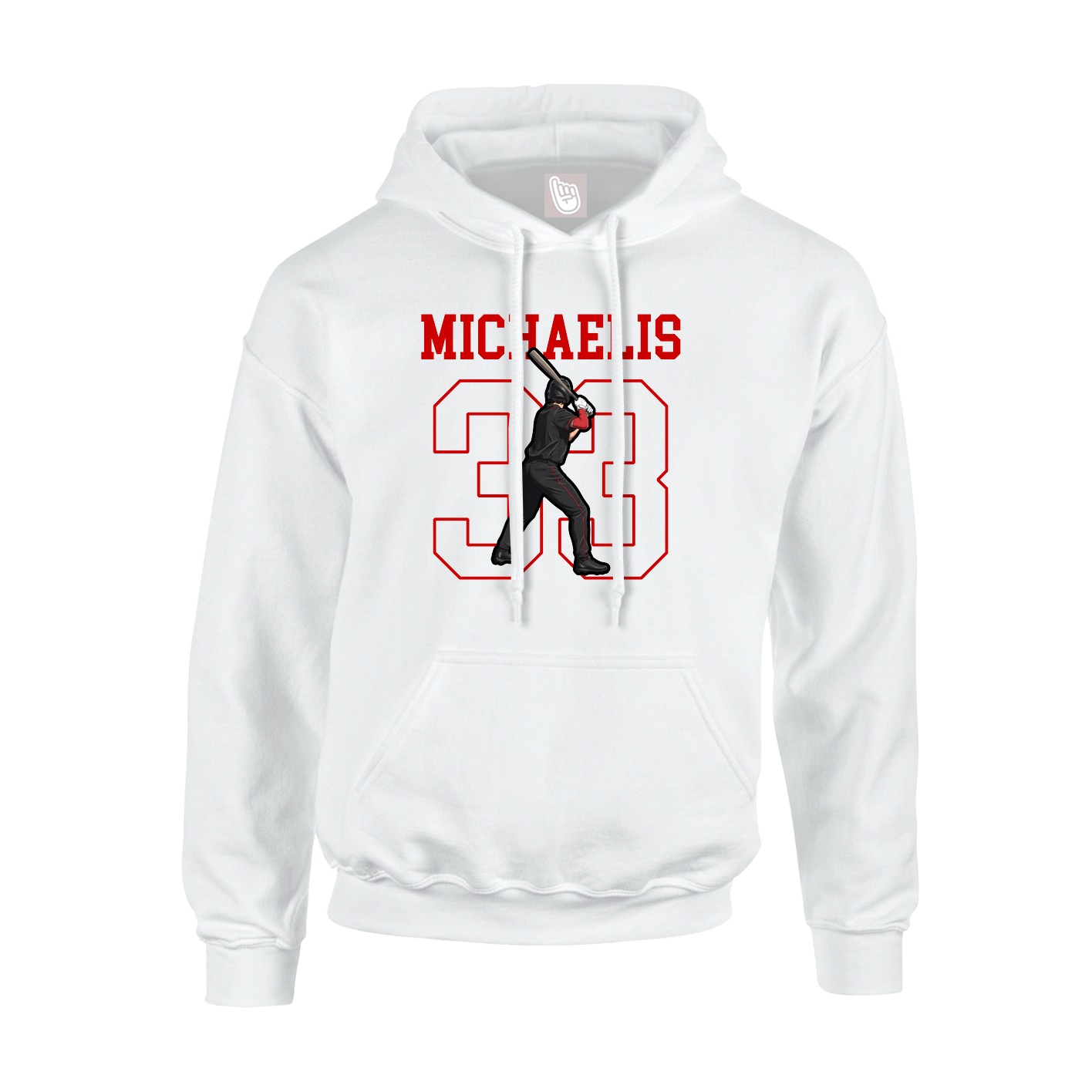 Hoodie — Shirsey in White