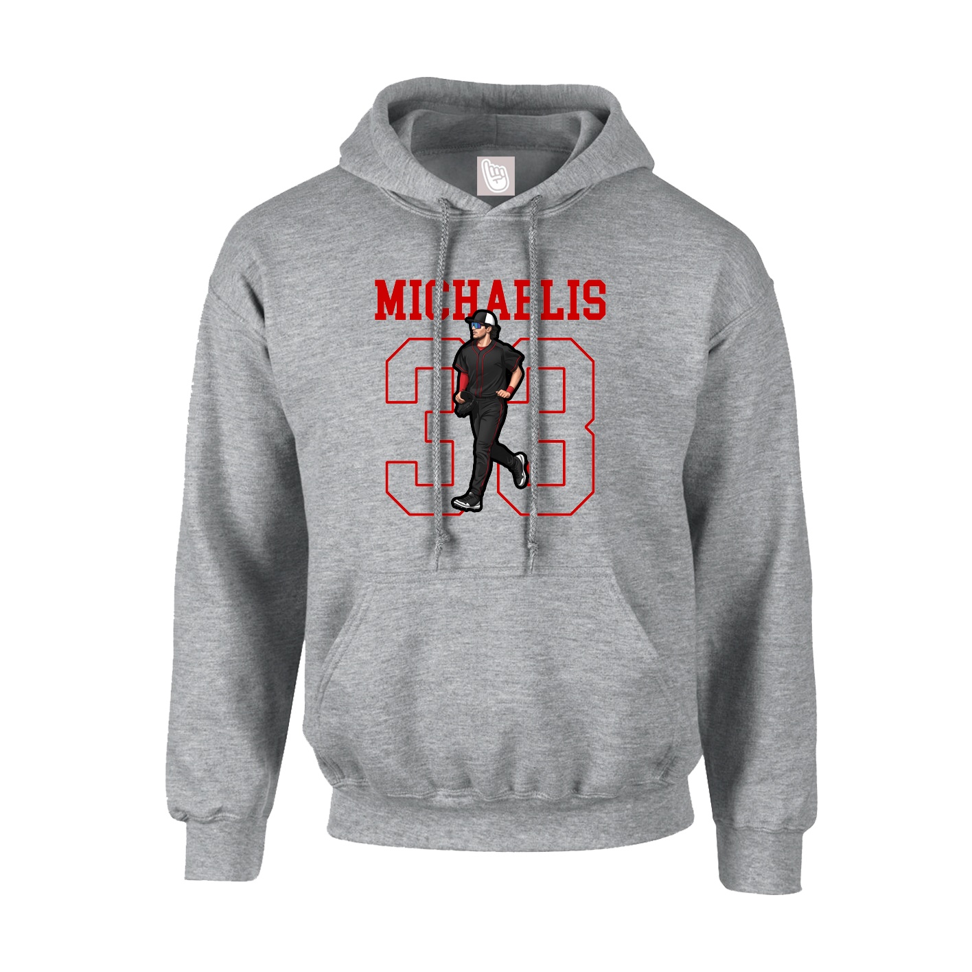 Hoodie — Shirsey in Grey