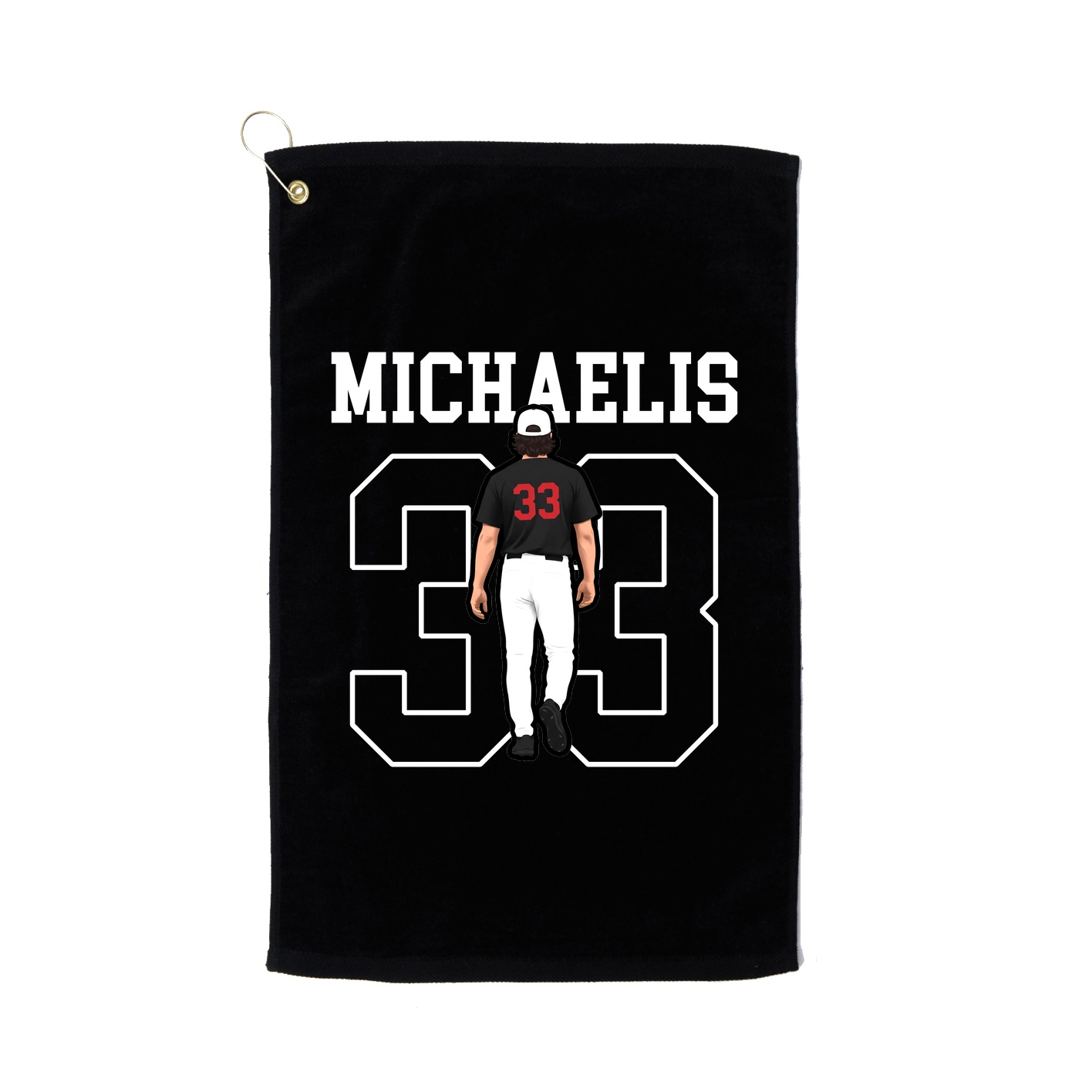 Golf Towel — Shirsey in Black