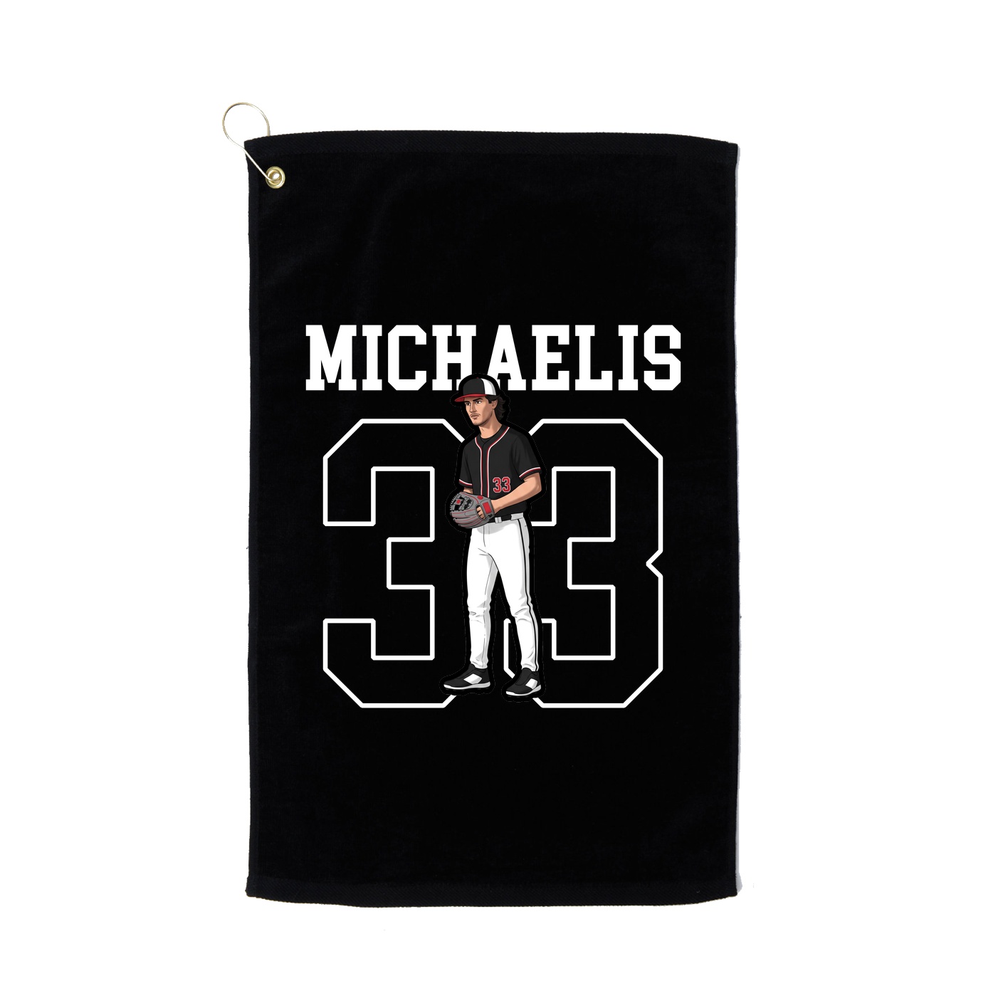 Golf Towel — Shirsey in Black