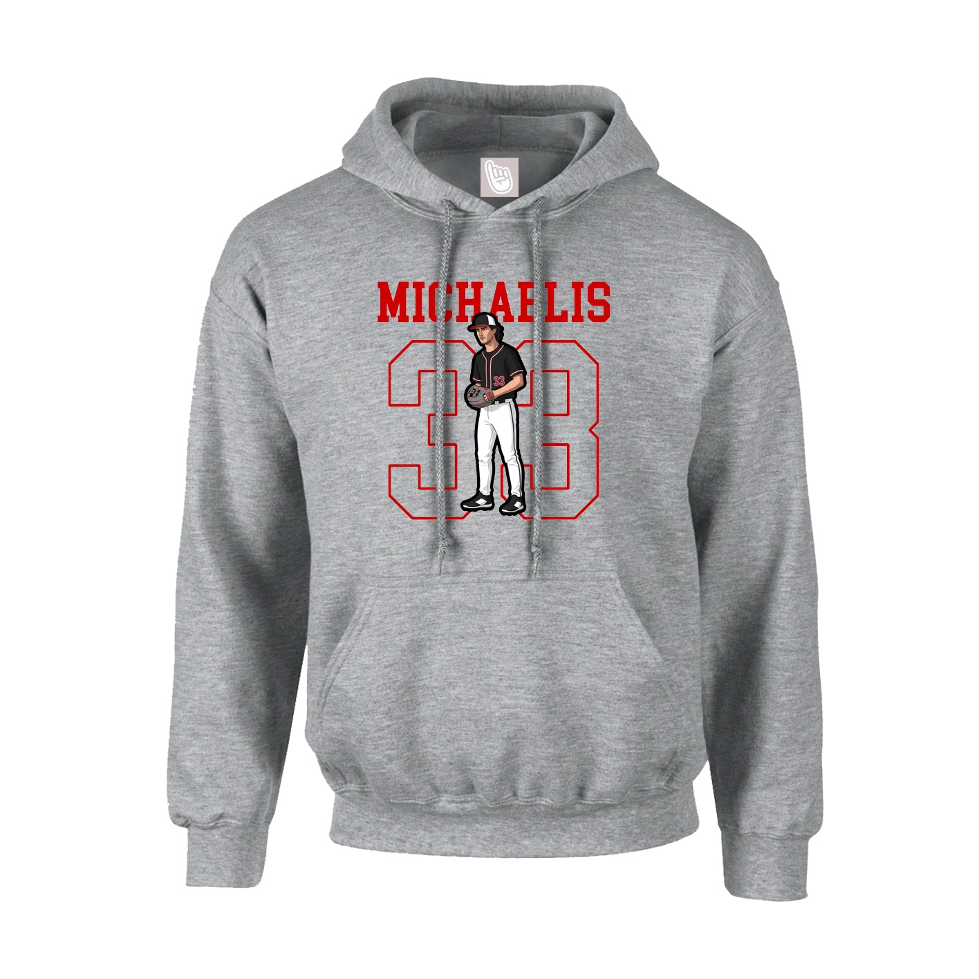 Hoodie — Shirsey in Grey