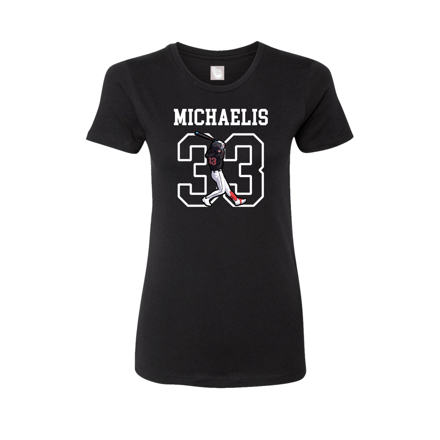 Fitted Women's Tee — Shirsey in Black