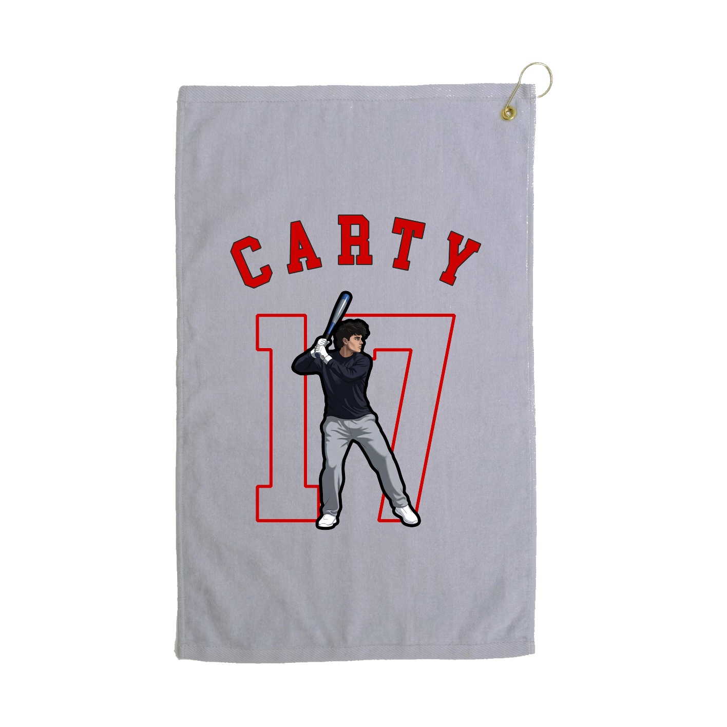 Golf Towel — Shirsey Arch in Grey