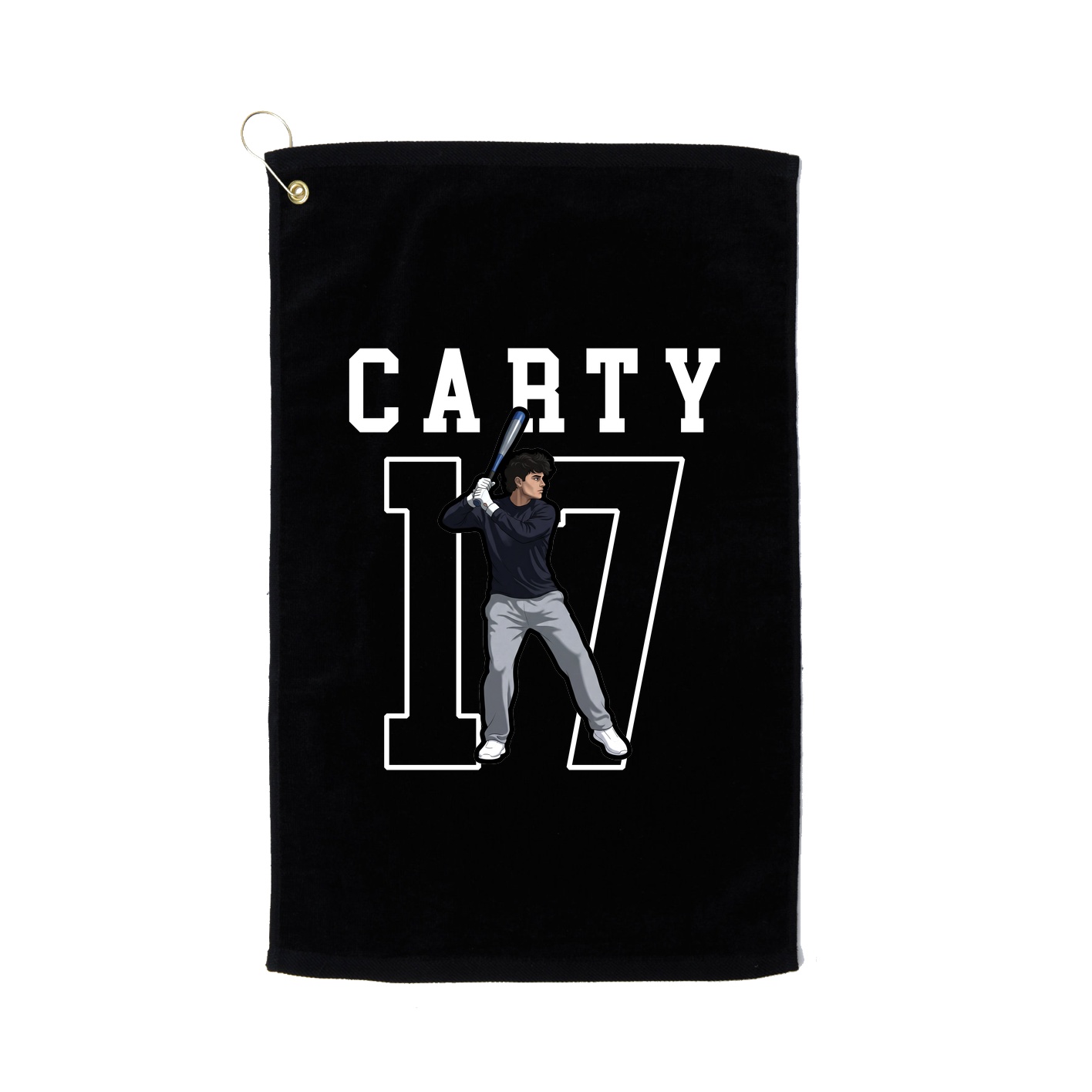 Golf Towel — Shirsey in Black