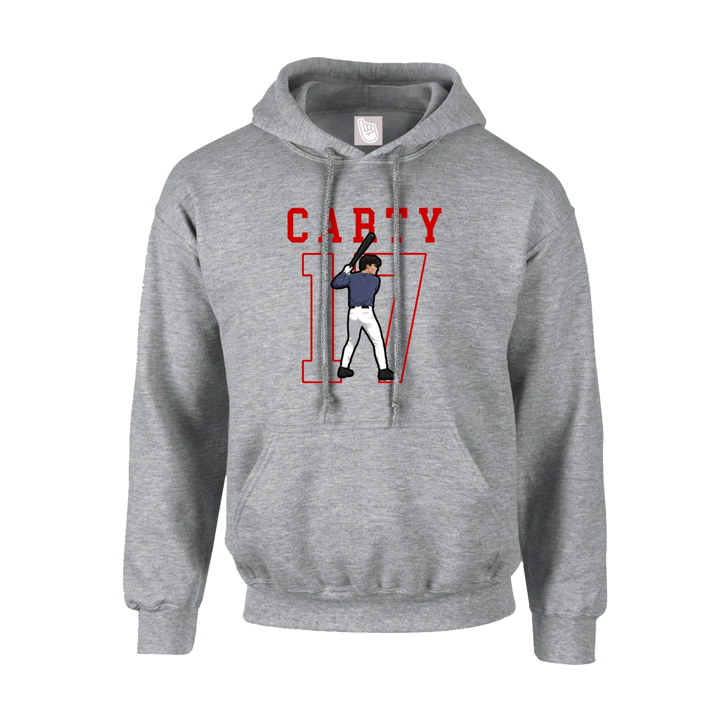 Hoodie — Shirsey in Grey
