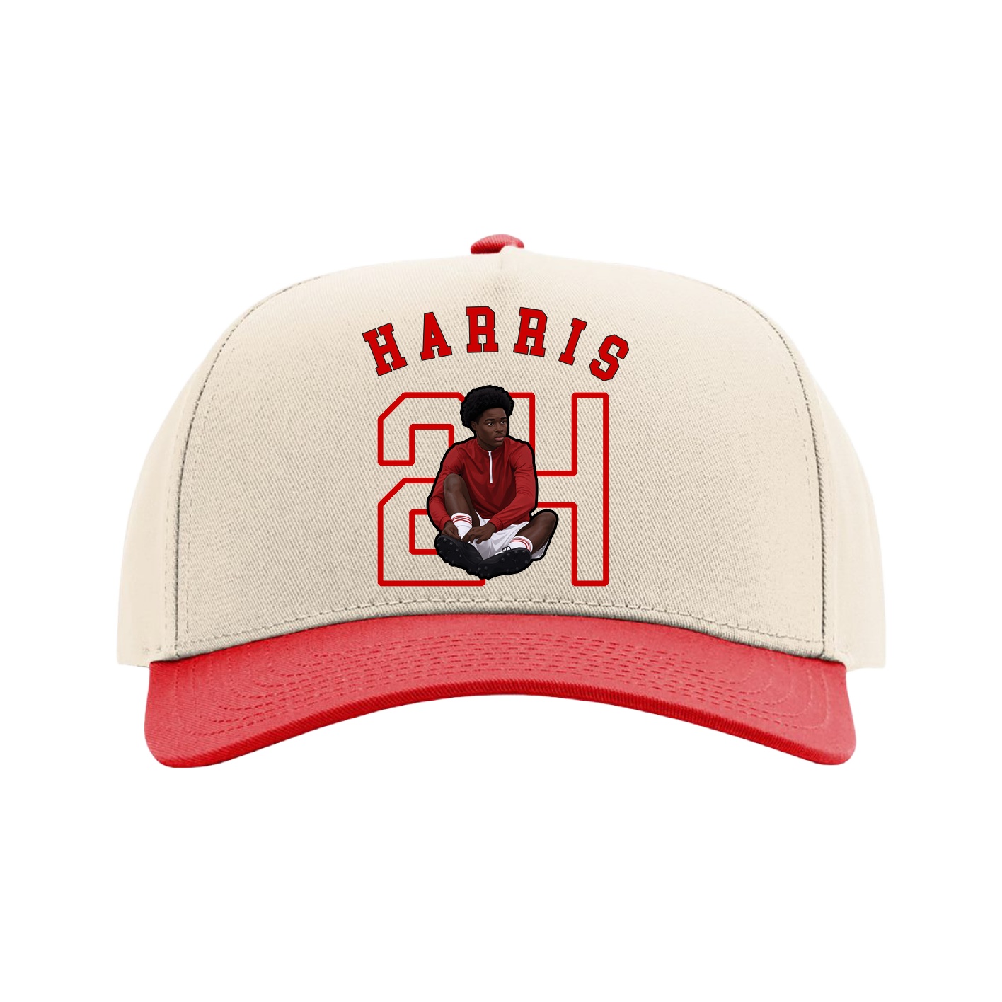Full Fabric Five-Panel Champ Cap