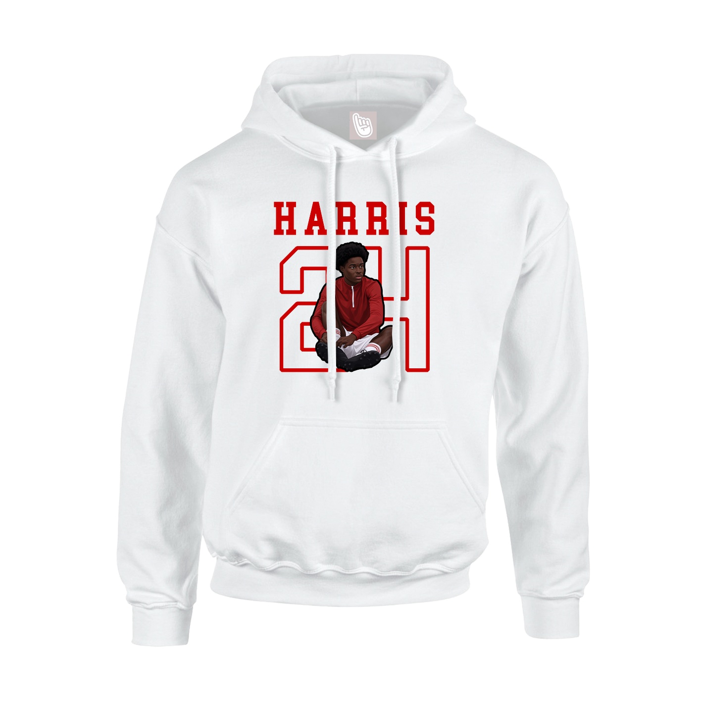 Youth Hoodie — Shirsey in White