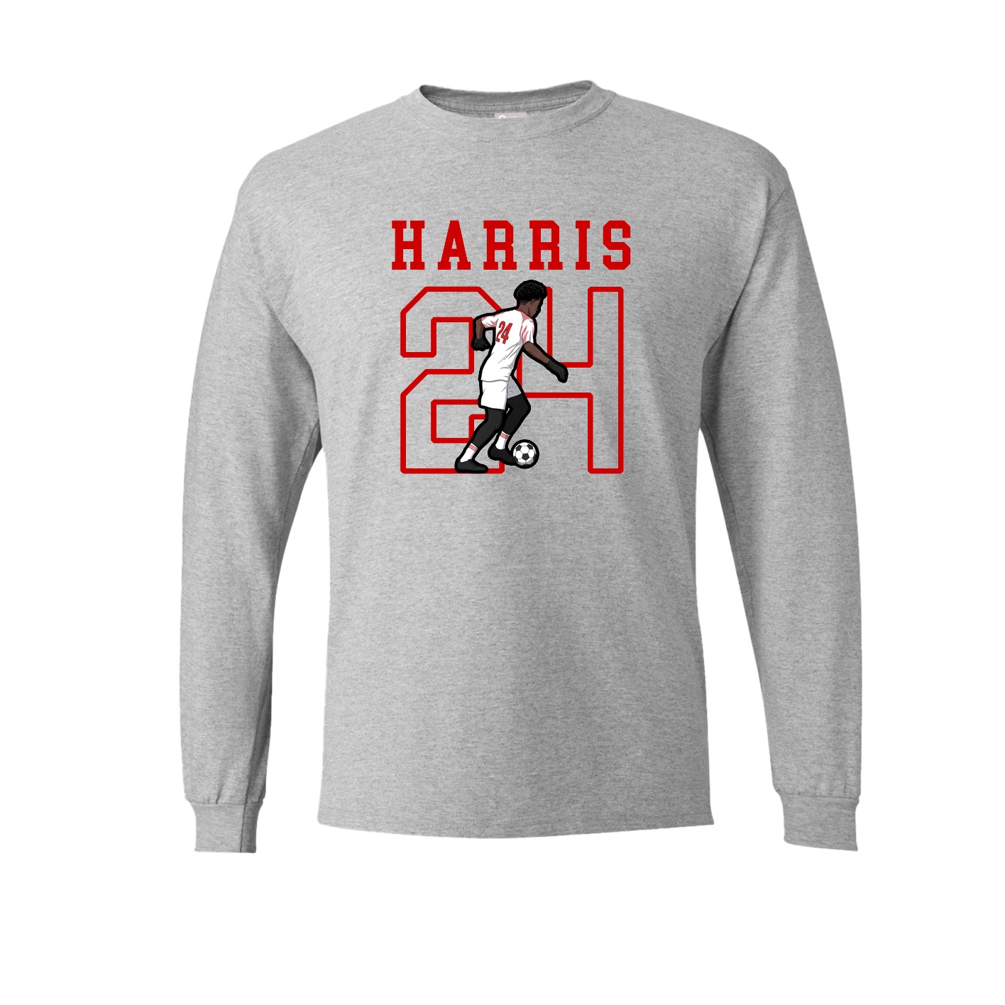 Long Sleeve Tee — Shirsey in Grey