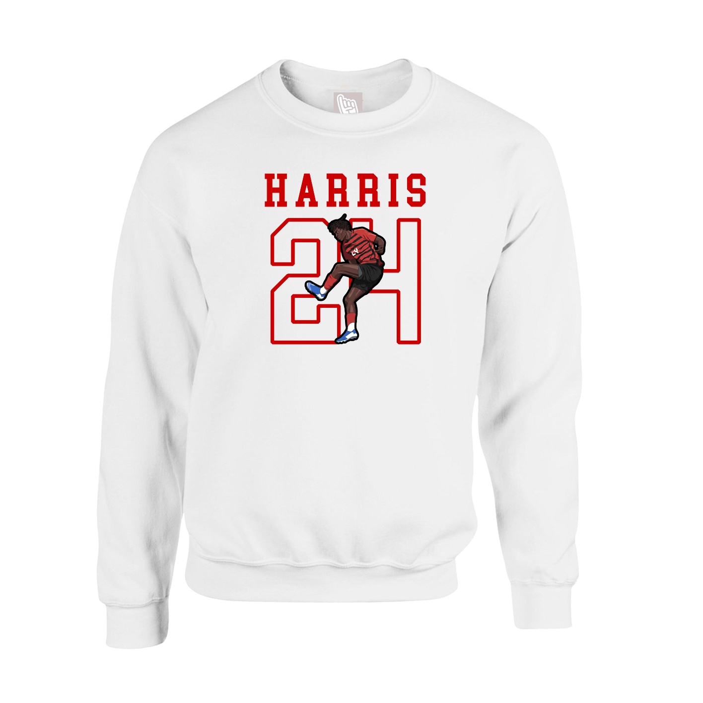 Fleece Crew — Shirsey in White