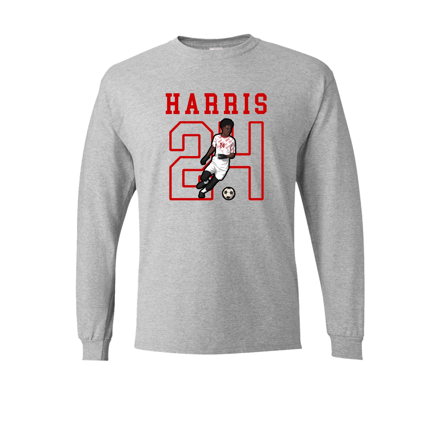 Long Sleeve Tee — Shirsey in Grey