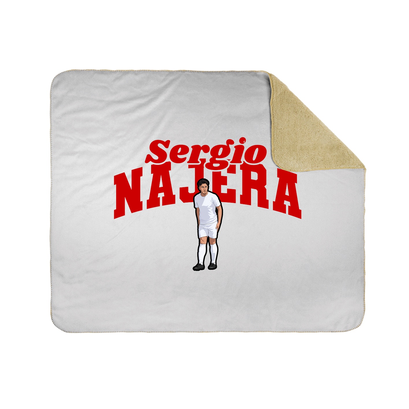 Throw Blanket — Signature Arch in White