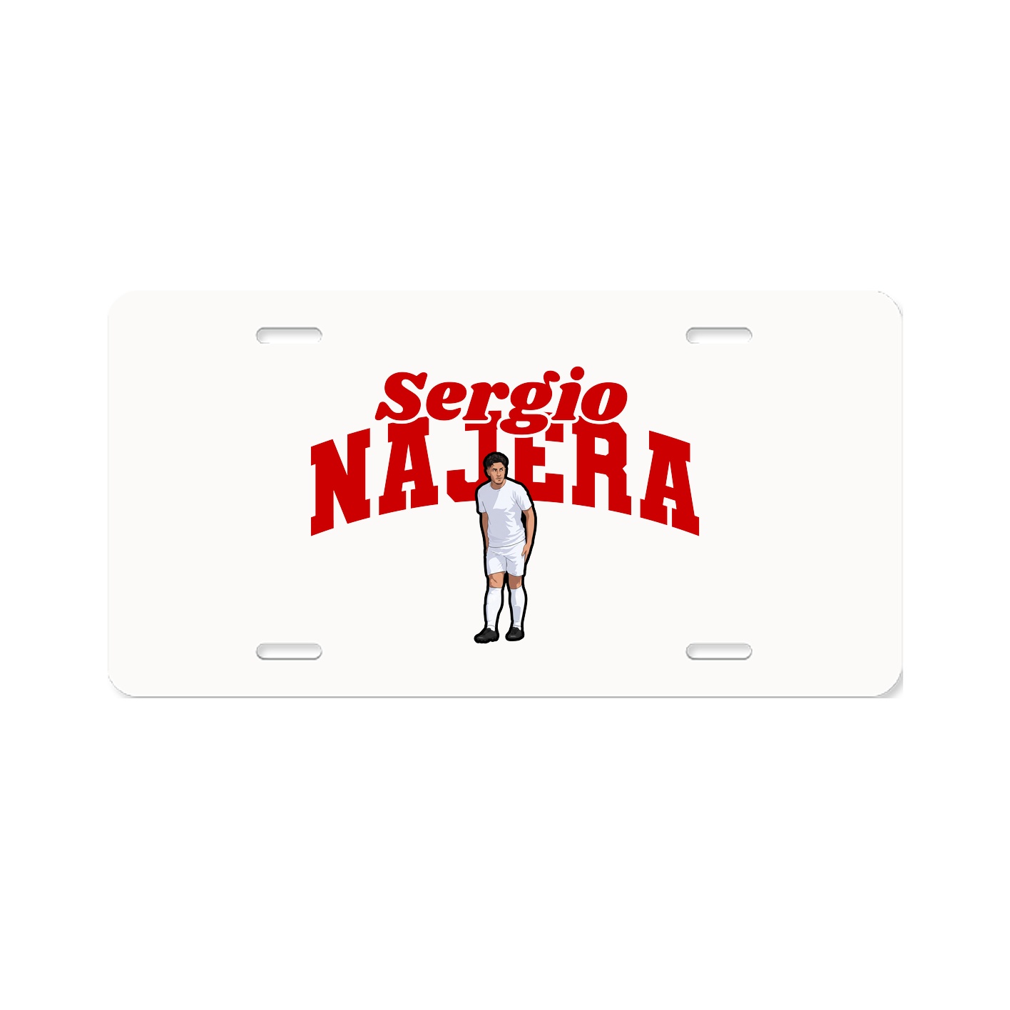 License Plate — Signature Arch in Classic