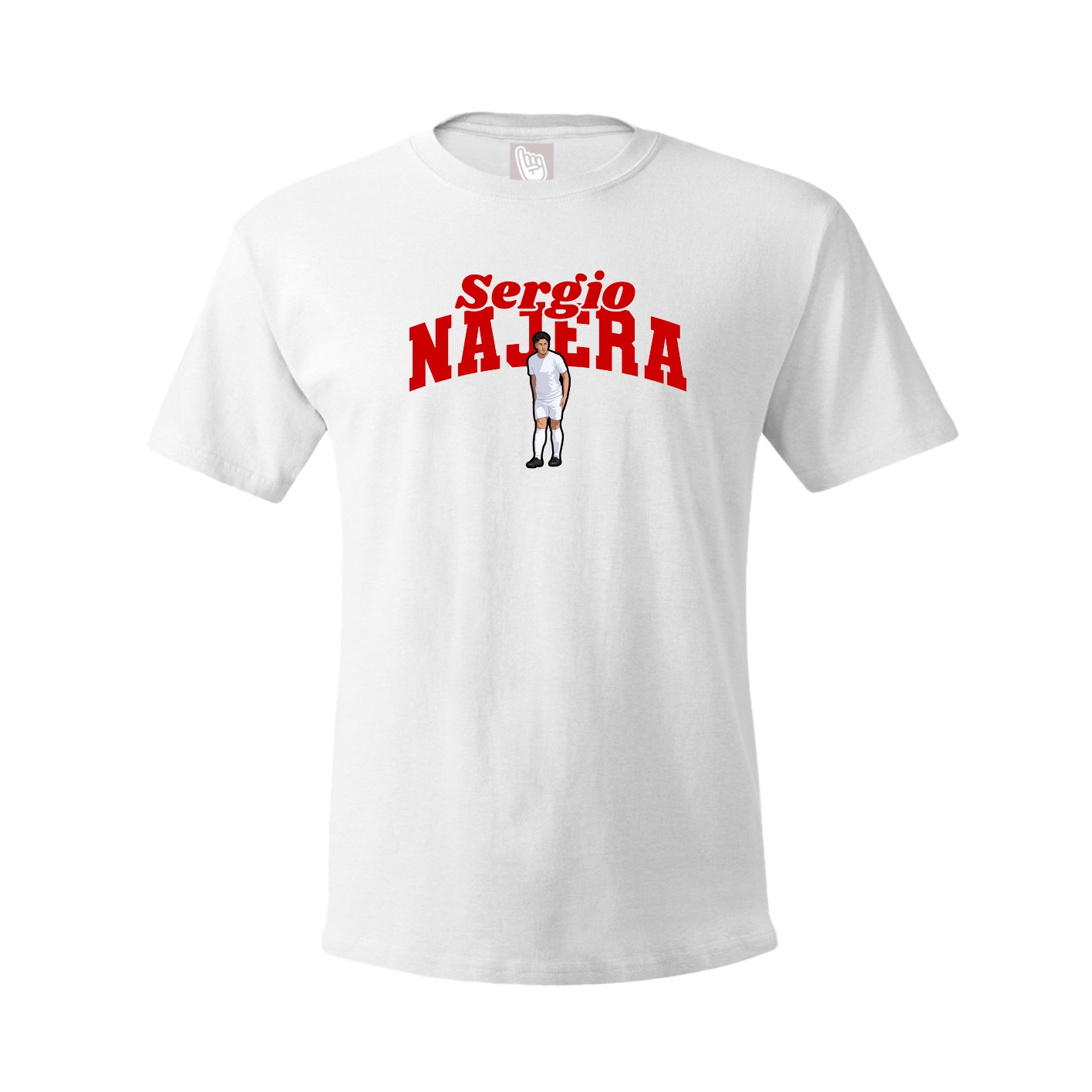 Youth Tee — Signature Arch in White