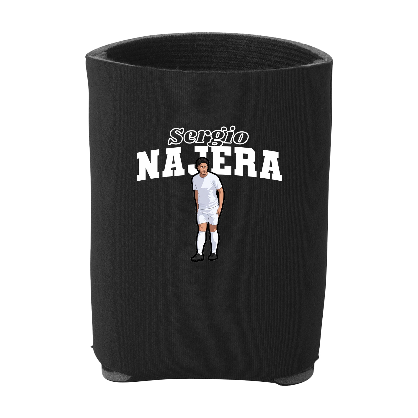 Can Holder — Name Arch in Black