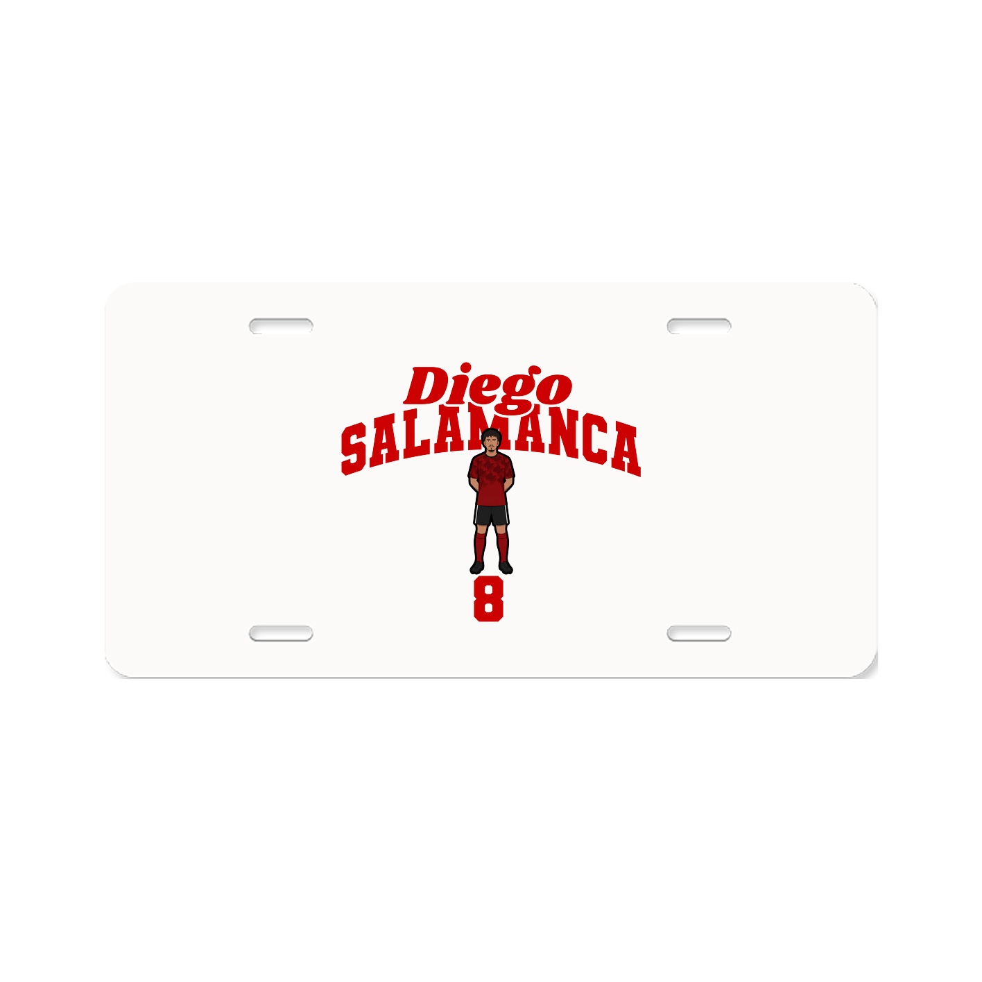 License Plate — Signature Arch in Classic