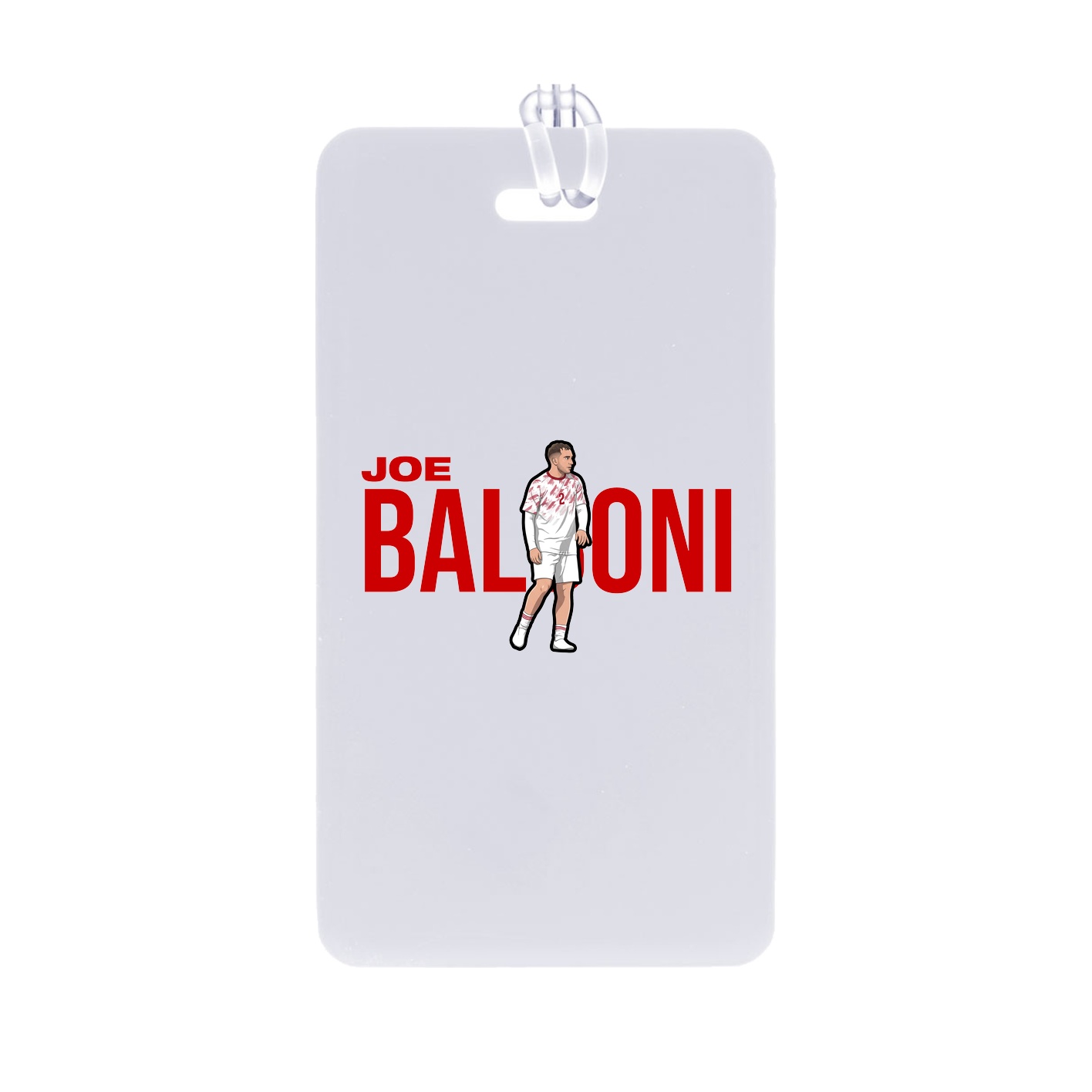 Bag Tag — Player Name in Classic