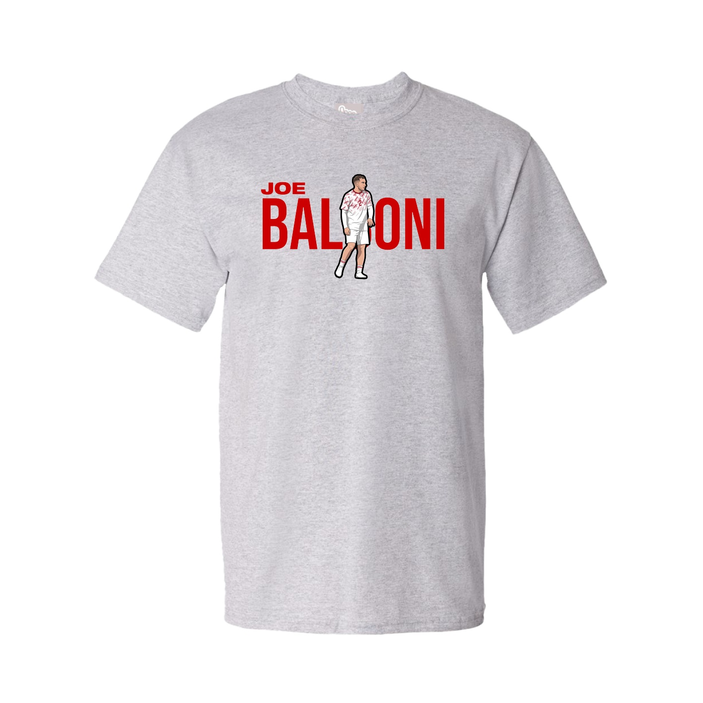 Youth Tee — Player Name in Grey