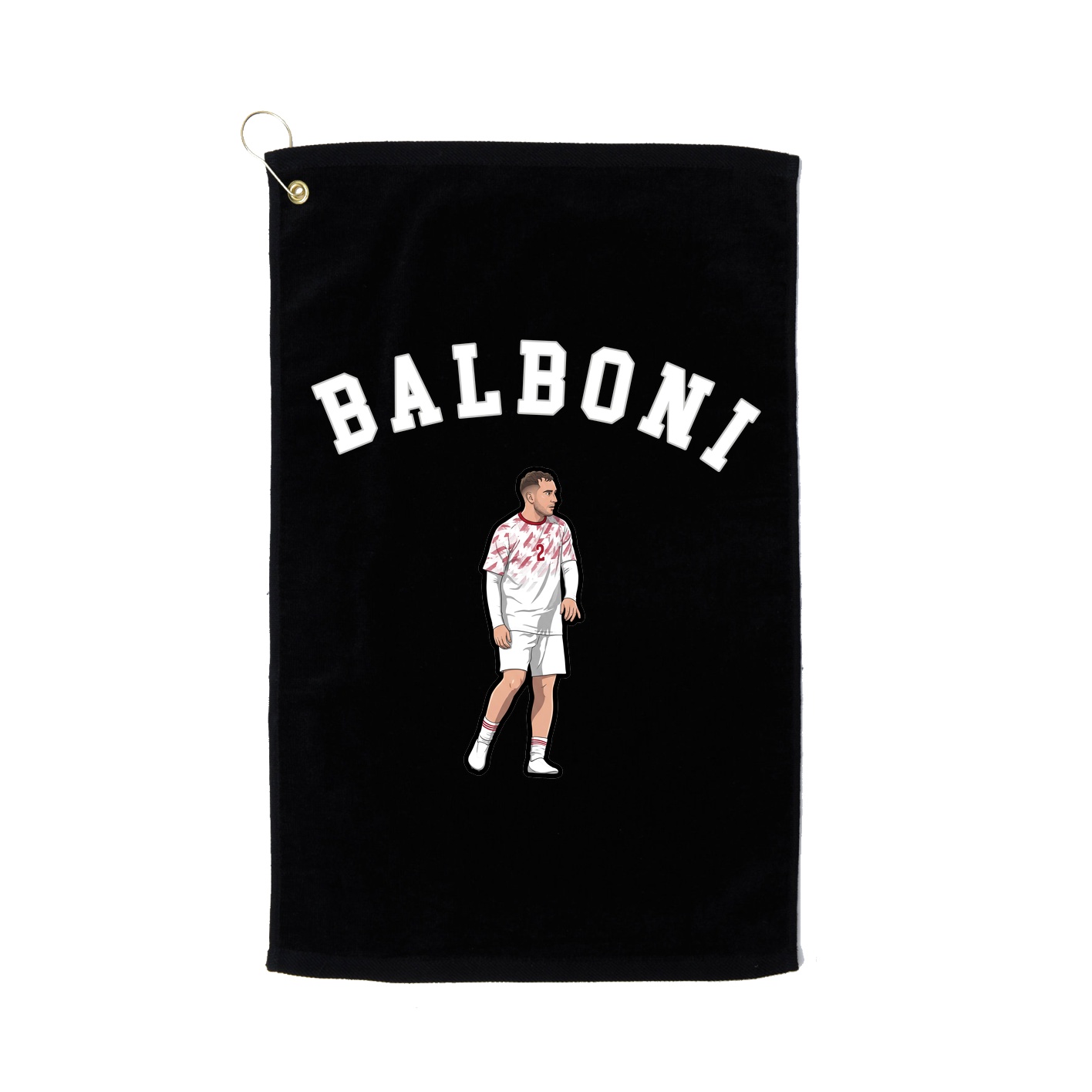 Golf Towel — Shirsey Arch in Black