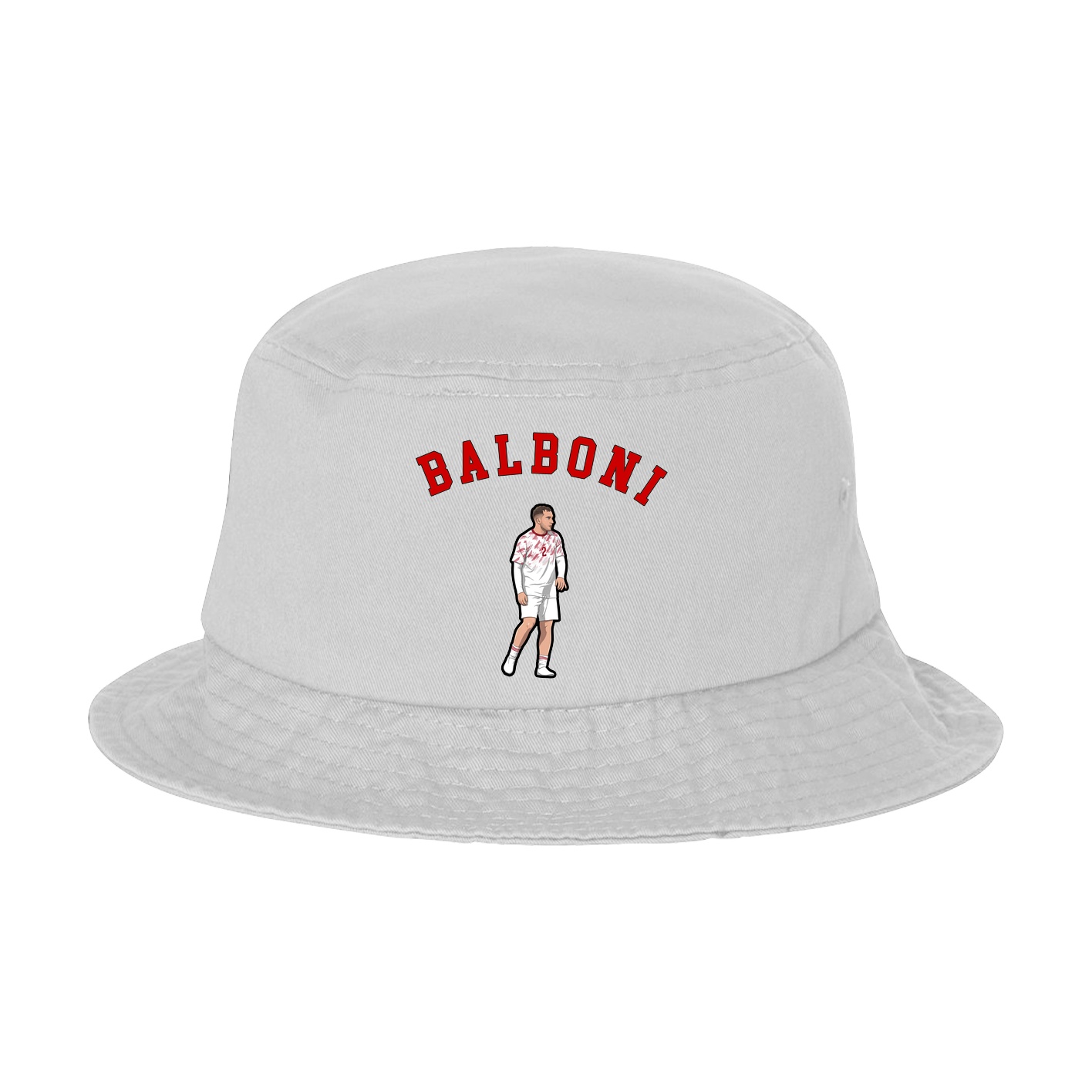 Bucket Cap — Shirsey Arch in White