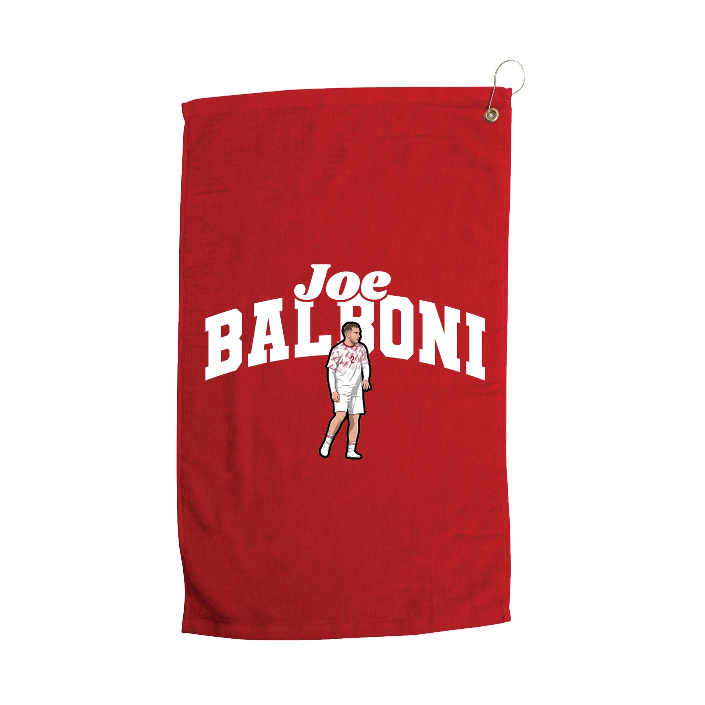 Golf Towel — Signature Arch in Red