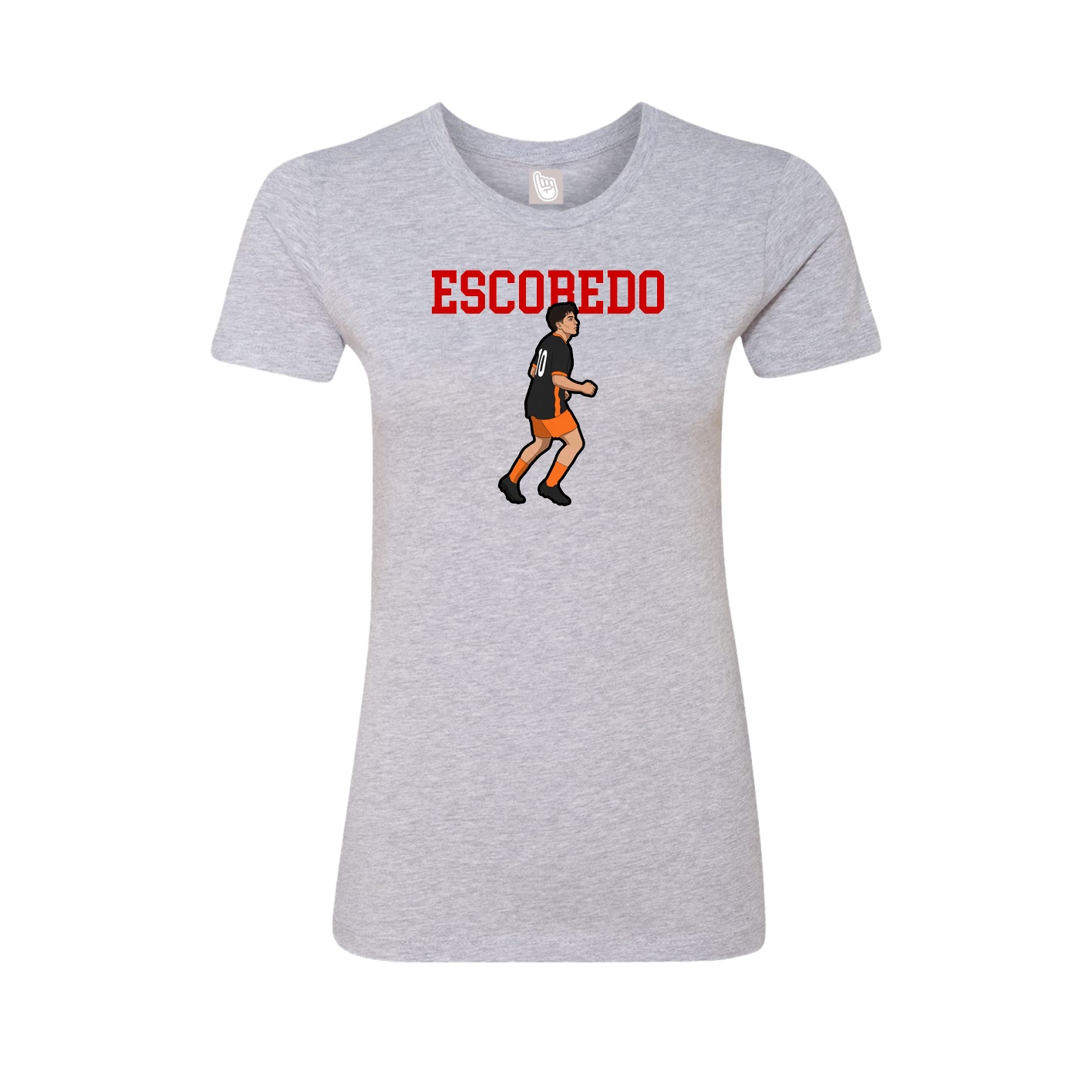 Fitted Women's Tee — Shirsey in Grey