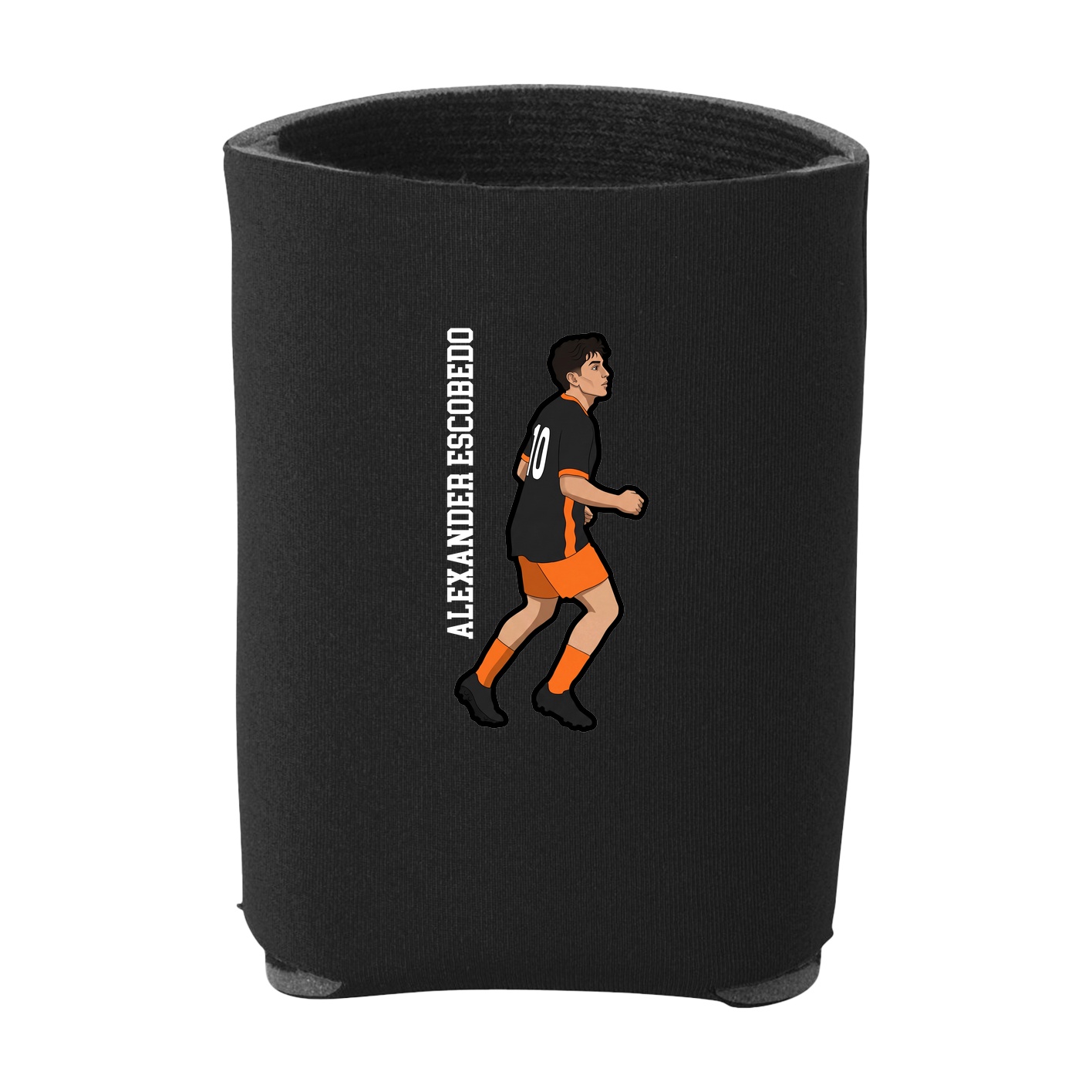 Can Holder — Name Vertical in Black