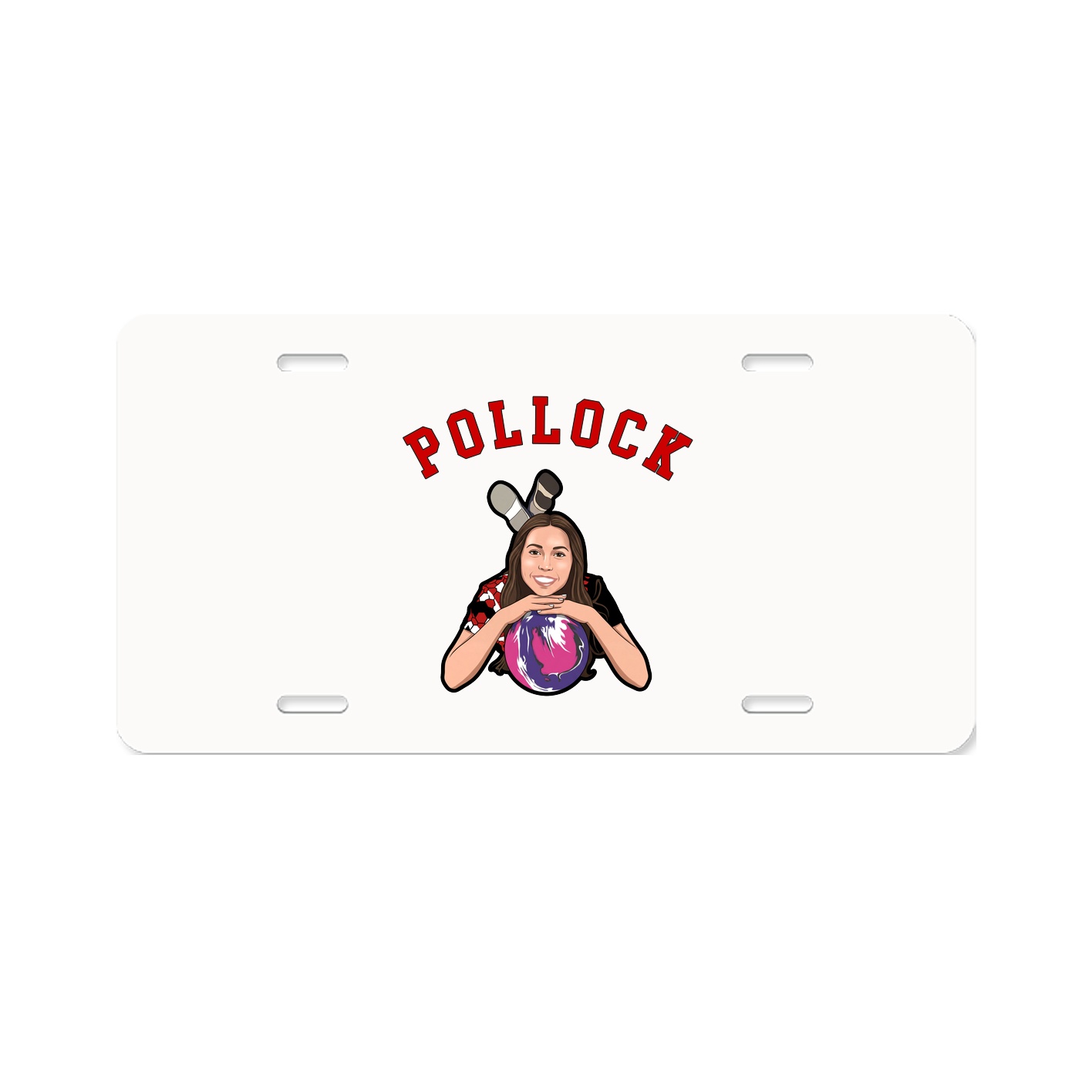 License Plate — Shirsey Arch in Classic