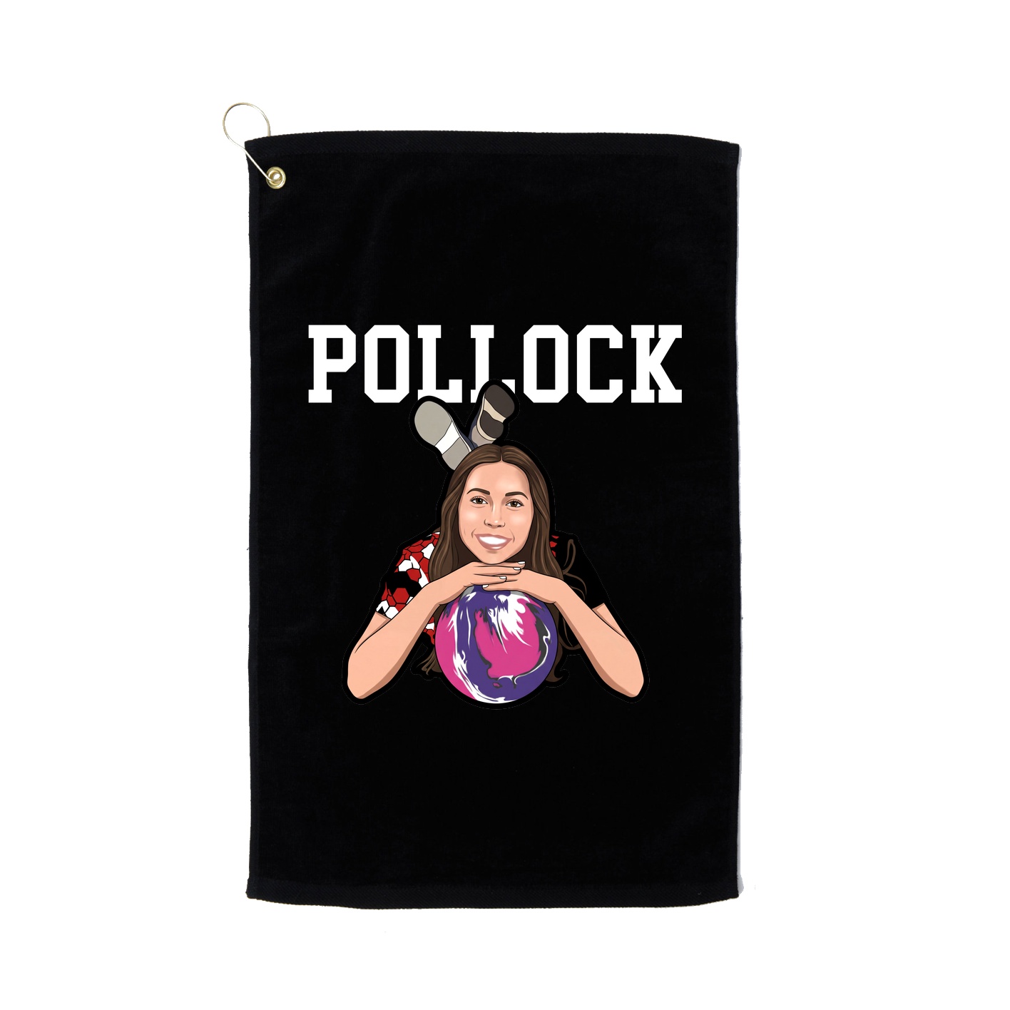 Terry Velour Golf Towel