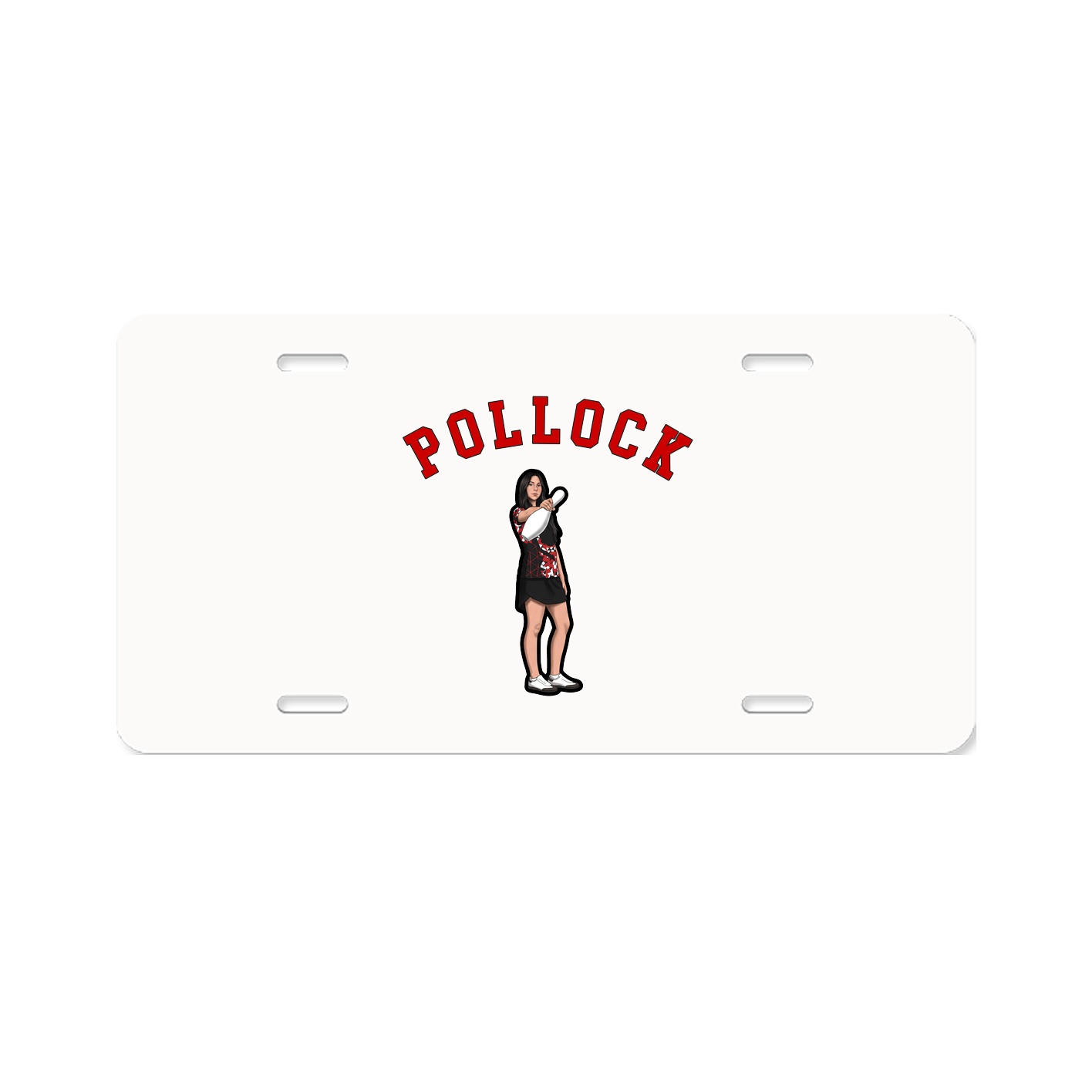 License Plate — Shirsey Arch in Classic