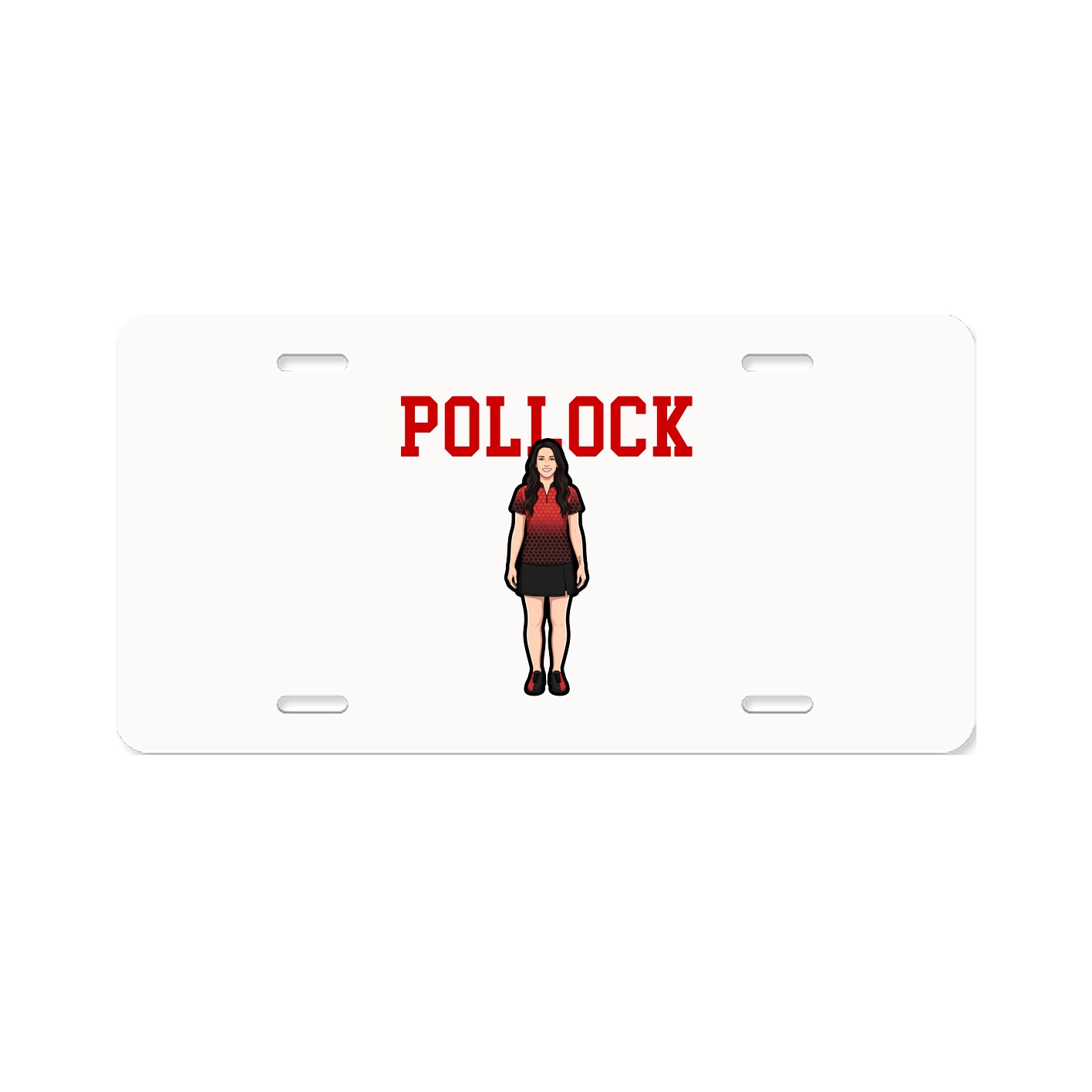 License Plate — Shirsey in Classic