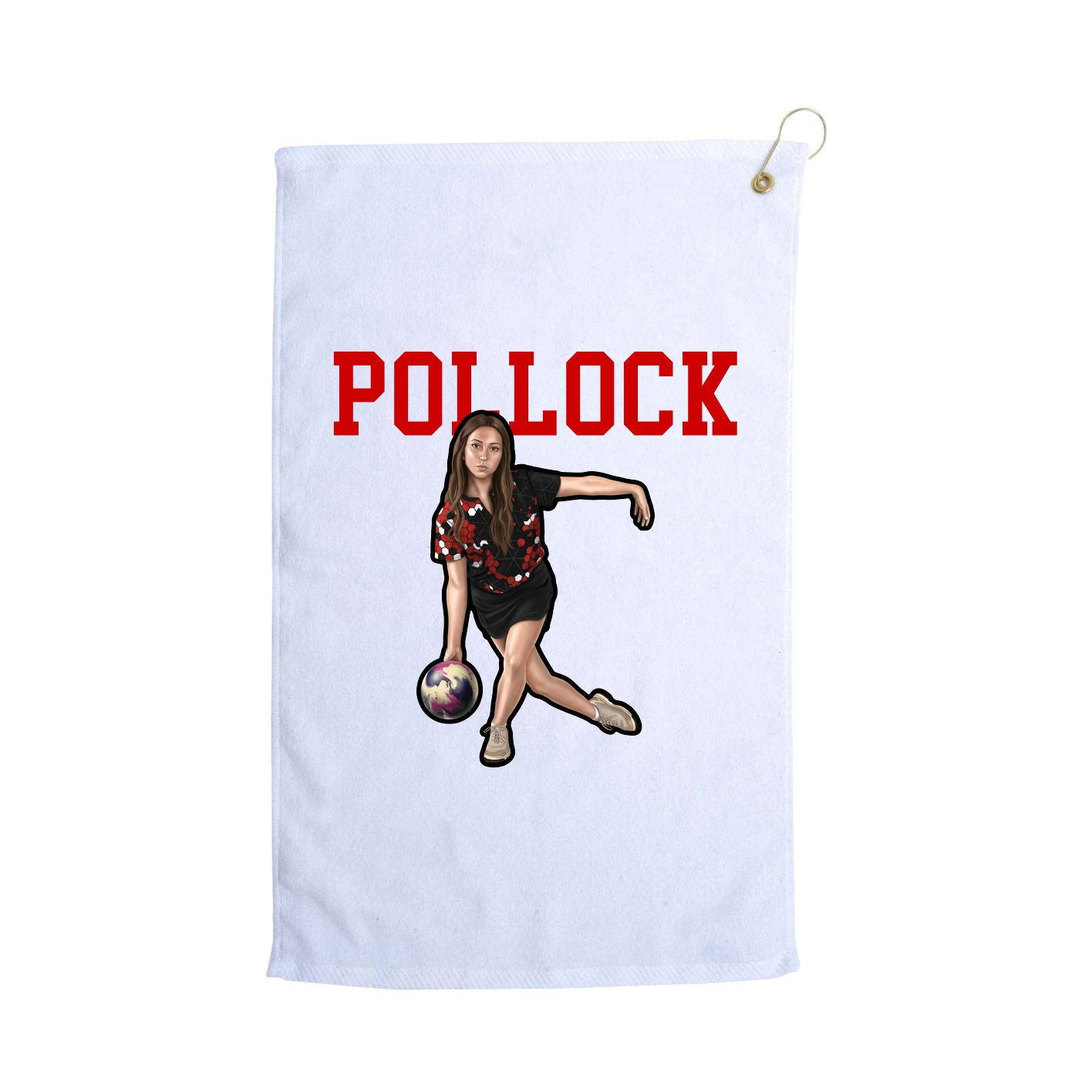 Golf Towel — Shirsey in White