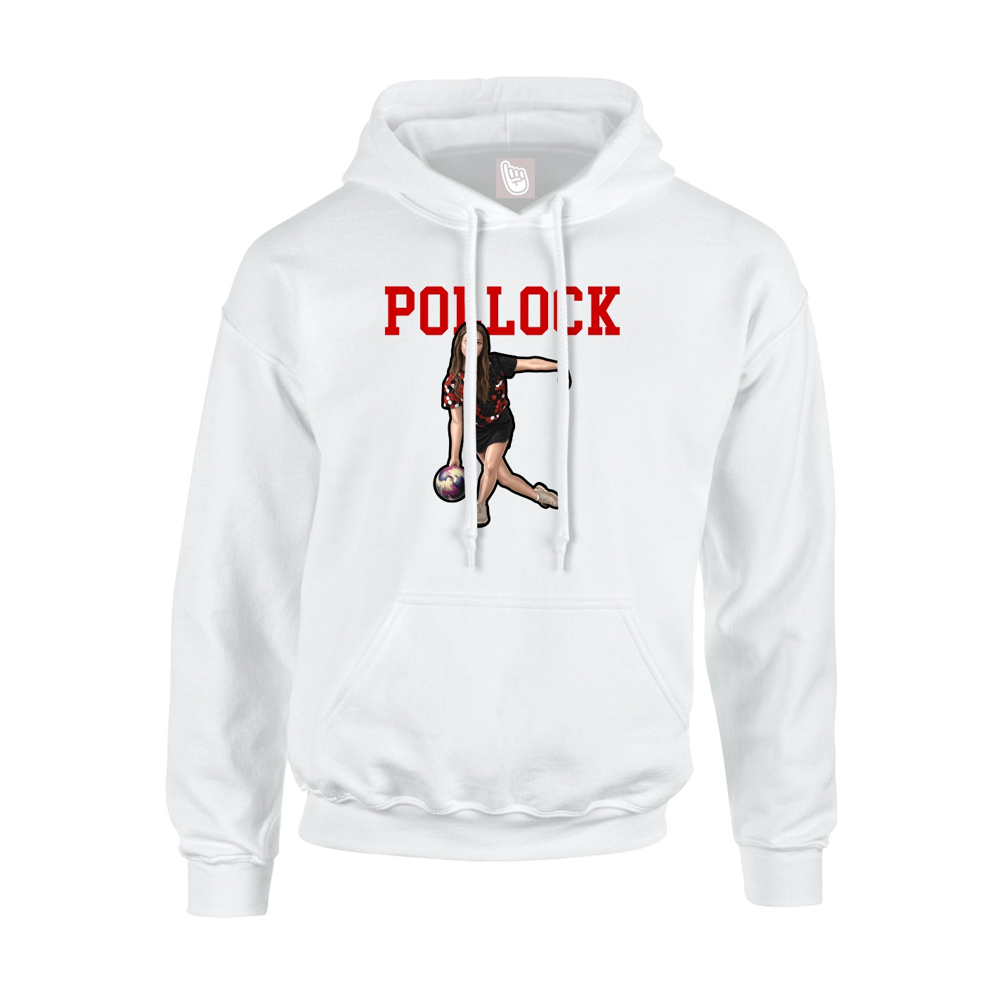 Hoodie — Shirsey in White
