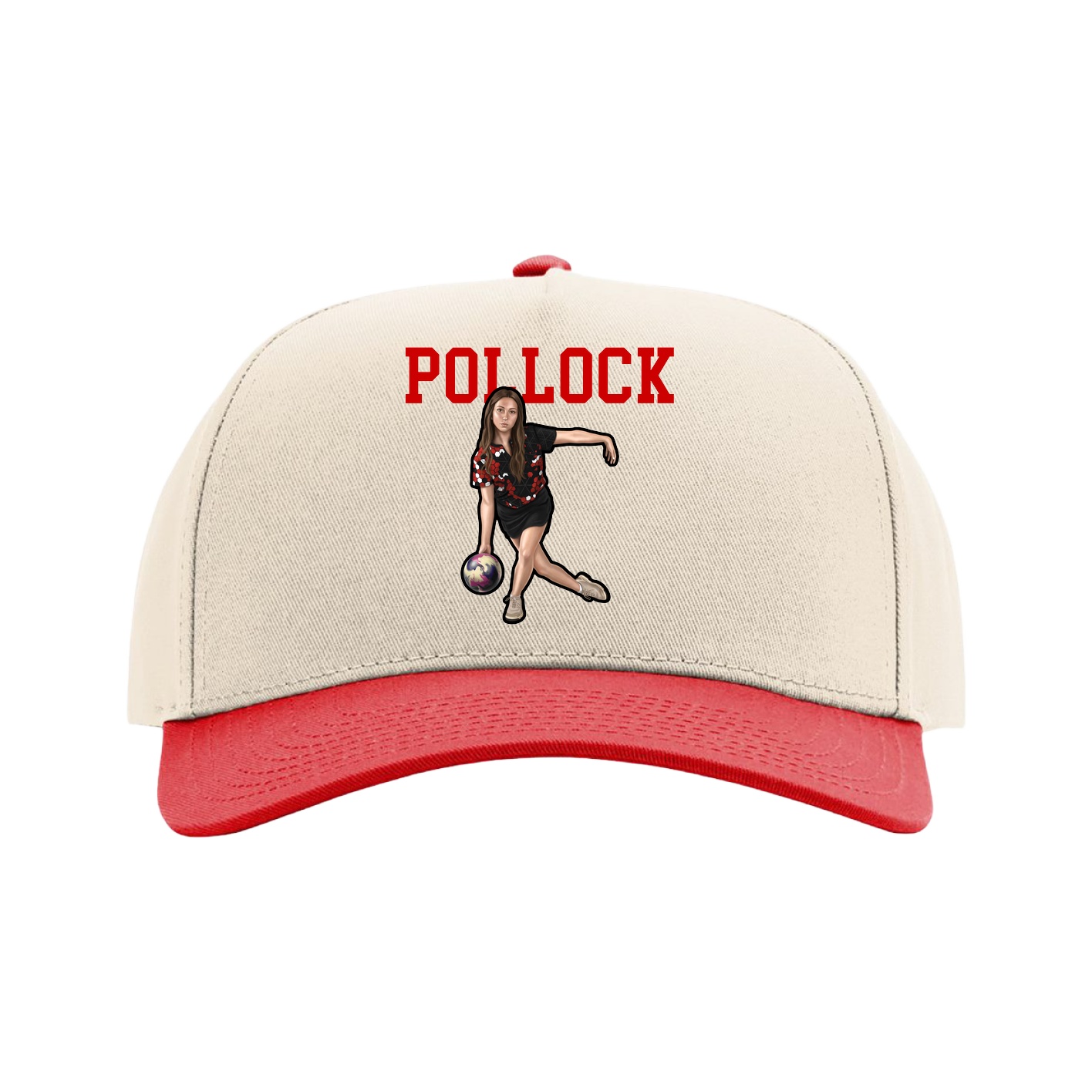 Full Fabric Five-Panel Champ Cap