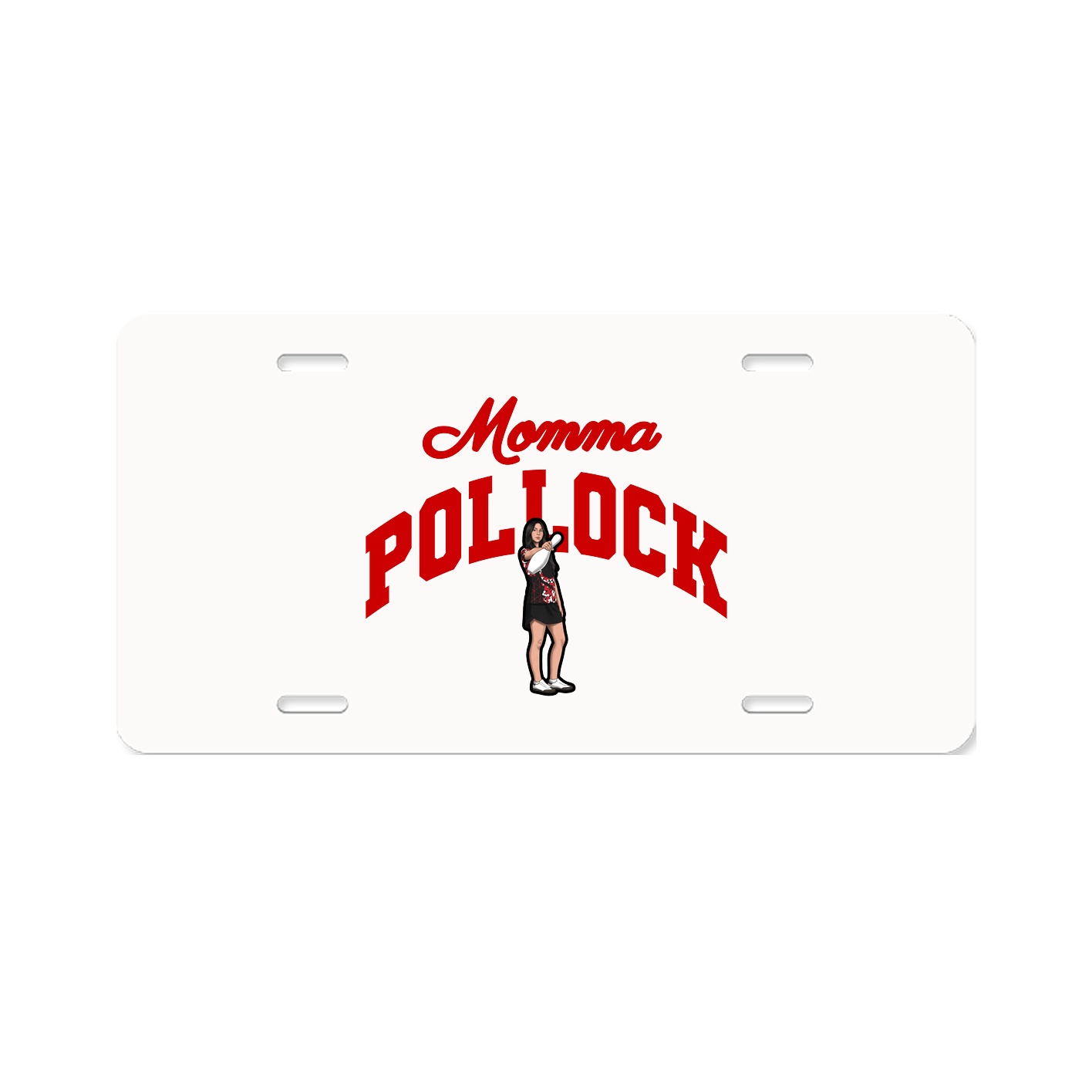License Plate — Mothers Day Arch in Classic