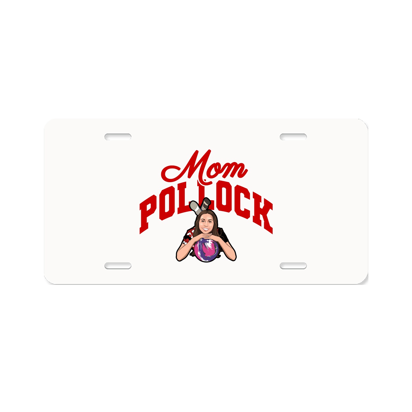 License Plate — Mothers Day Arch in Classic
