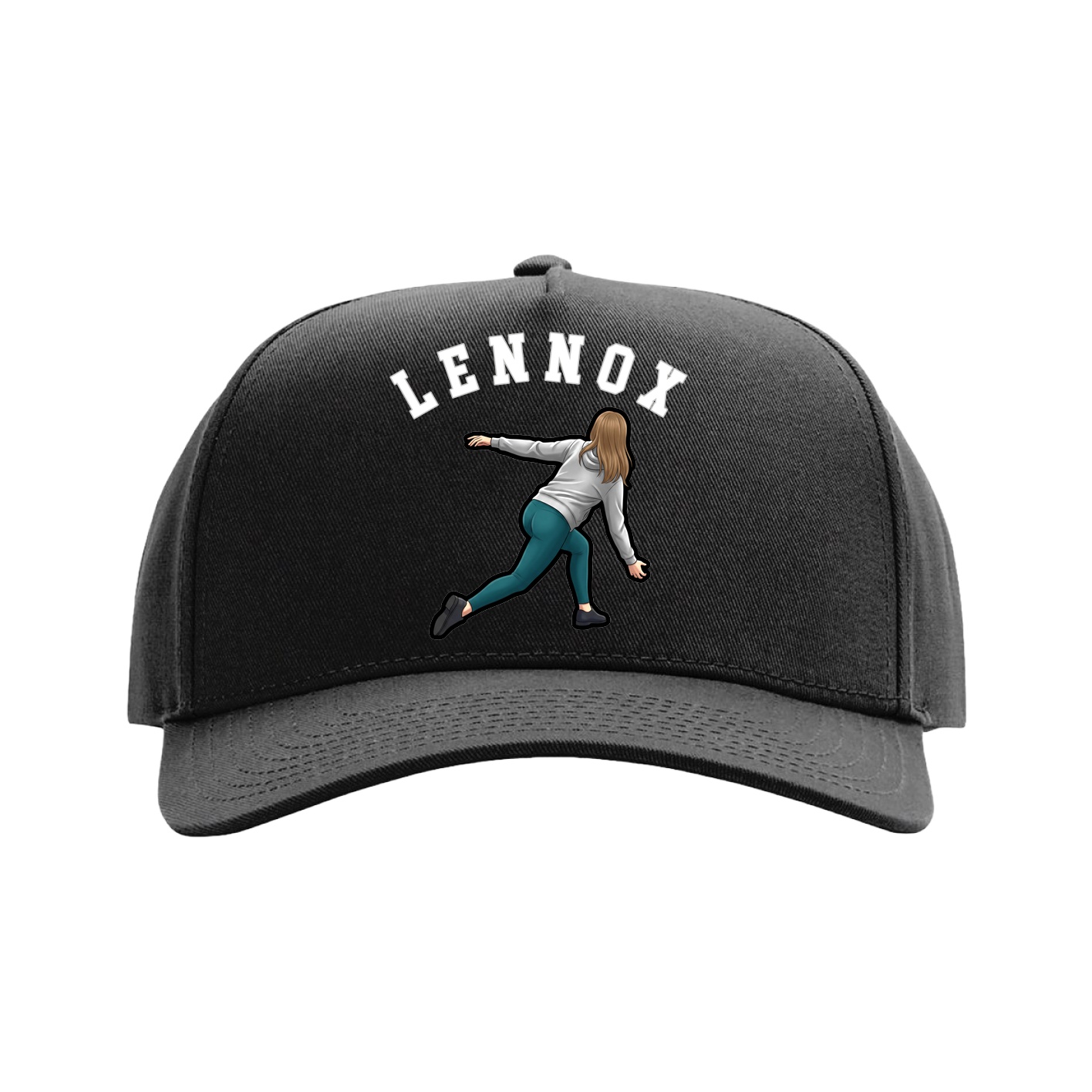 Full Fabric Five-Panel Champ Cap