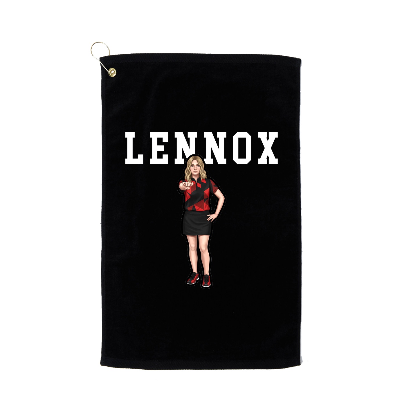 Golf Towel — Shirsey in Black