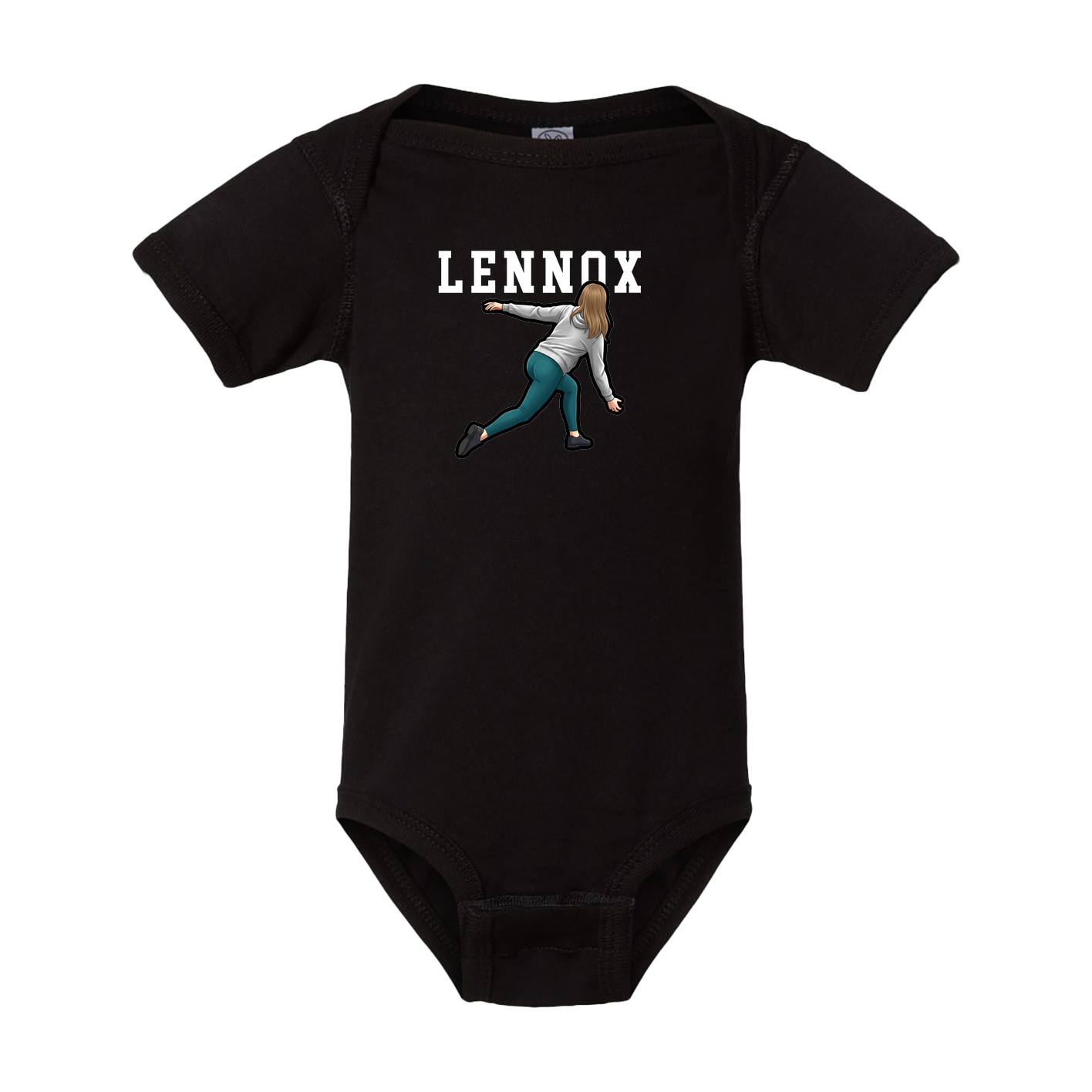 Baby Onesie — Shirsey in Black