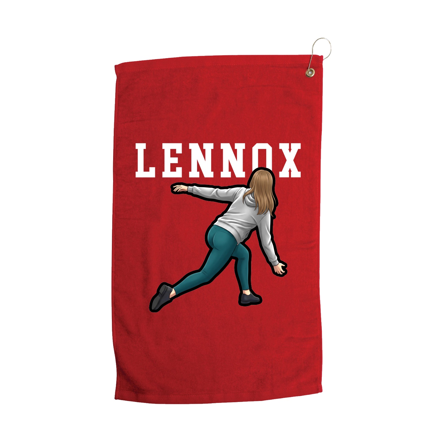 Golf Towel — Shirsey in Red
