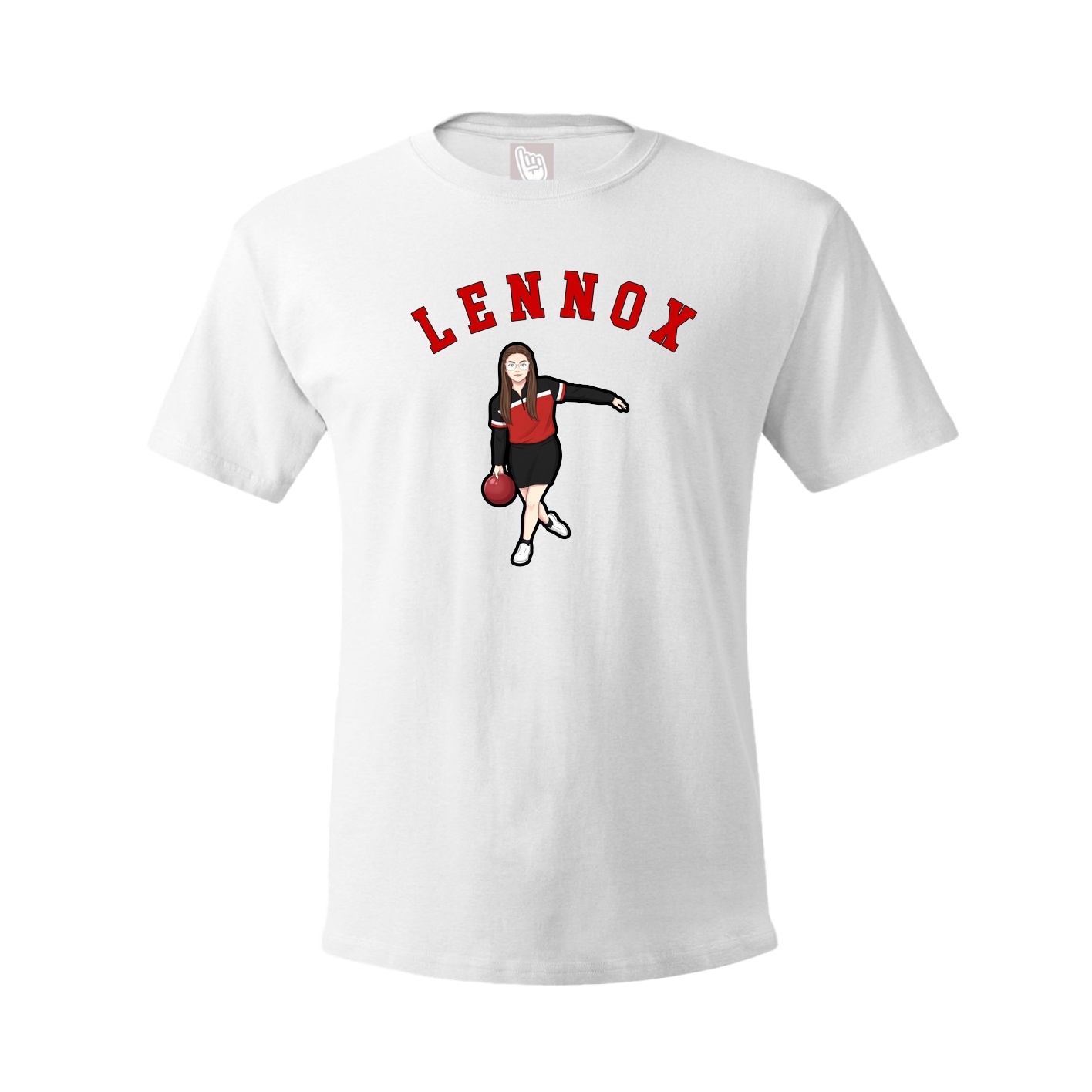 Tee — Shirsey Arch in White