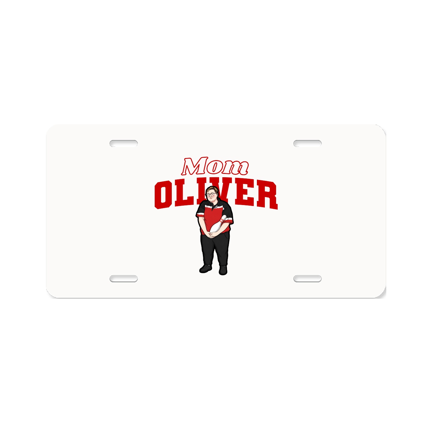 License Plate — Mothers Day Block in Classic