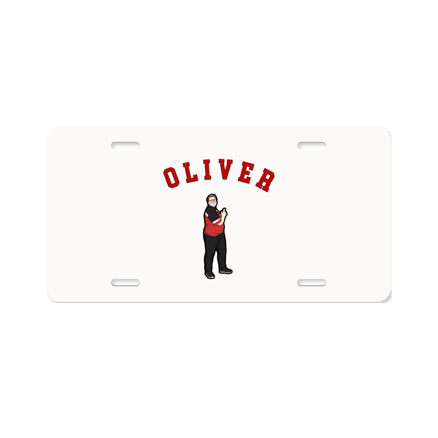 License Plate — Shirsey Arch in Classic