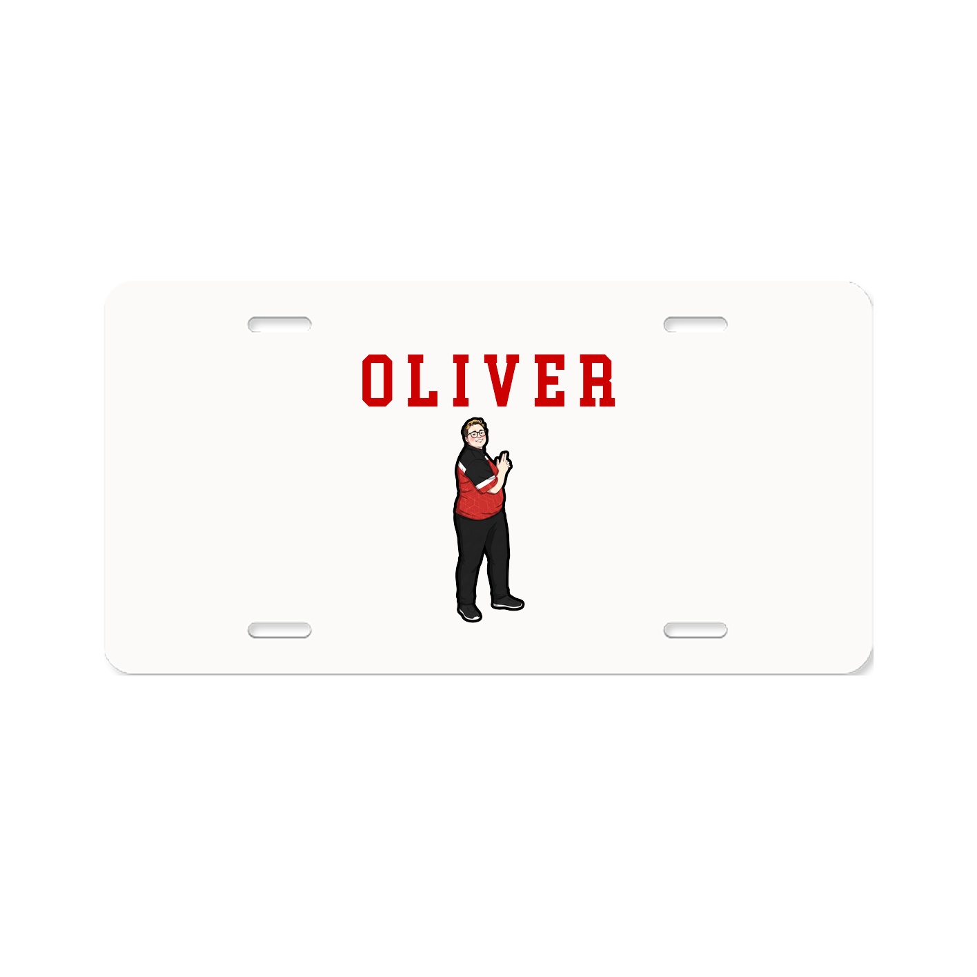 License Plate — Shirsey in Classic