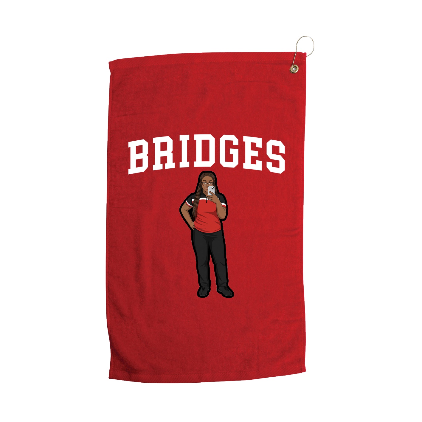 Golf Towel — Shirsey in Red