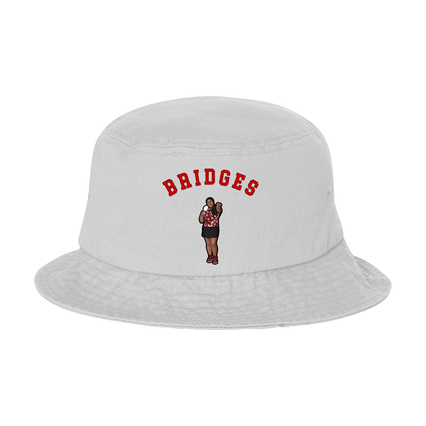 Bucket Cap — Shirsey Arch in White