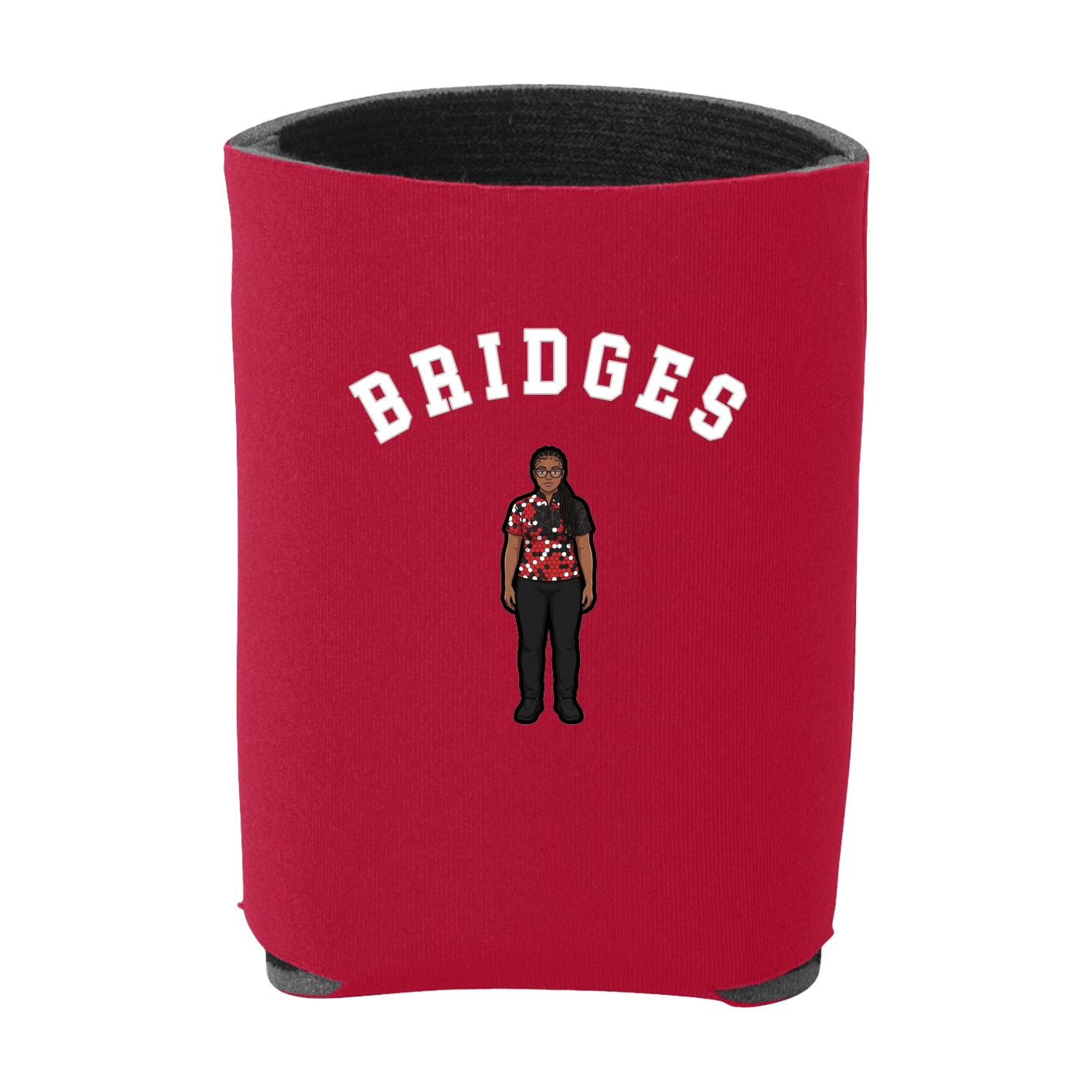 Can Holder — Shirsey Arch in Red