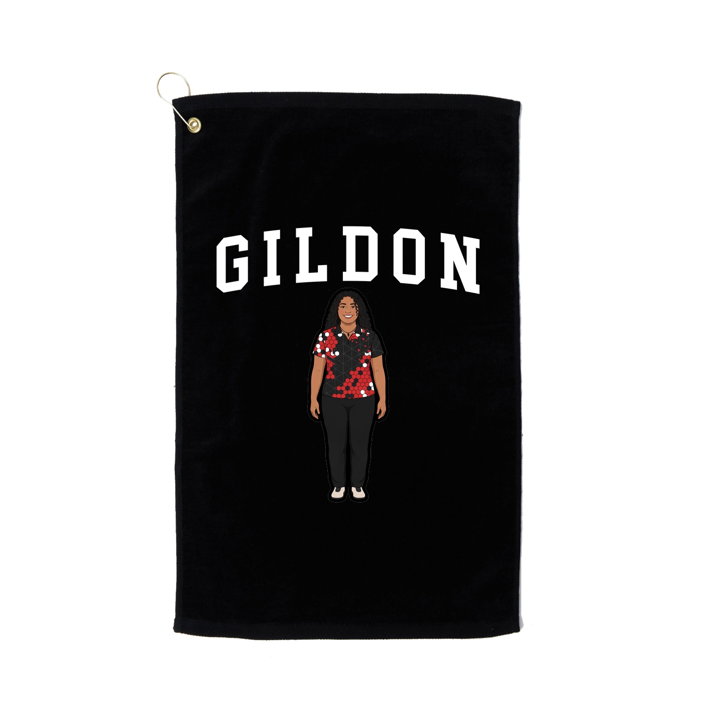 Golf Towel — Shirsey in Black